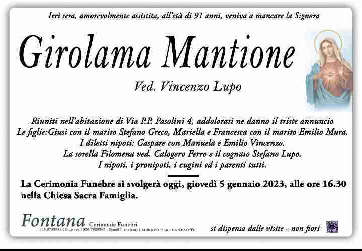 Girolama Mantione