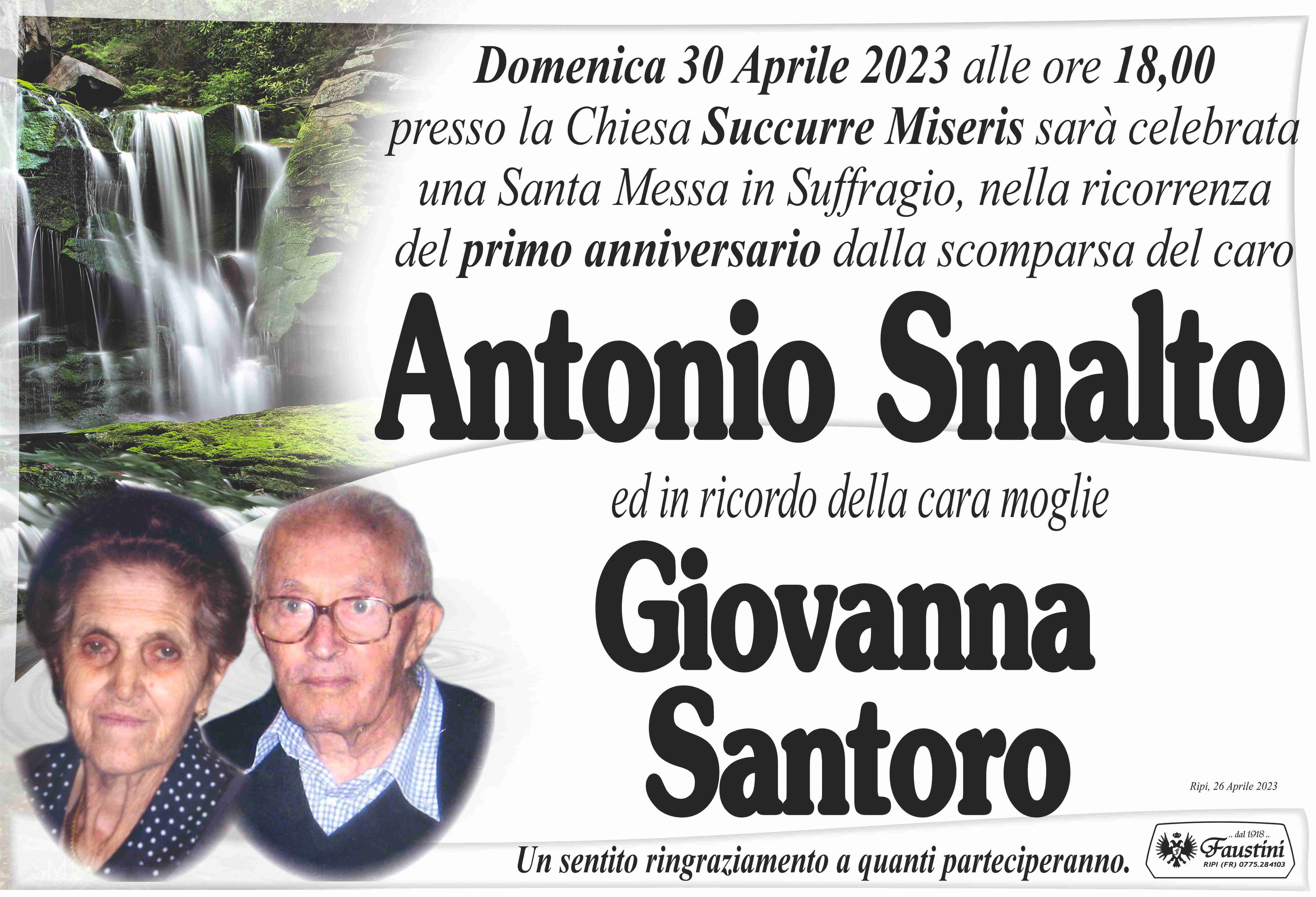 Antonio Smalto Giovanna Santoro