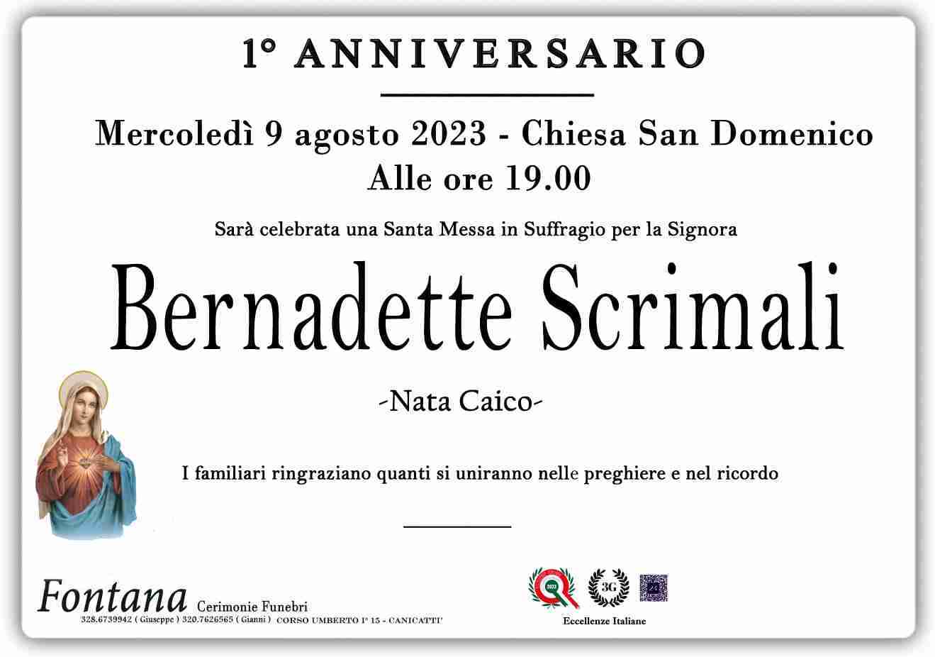 Bernadette Scrimali