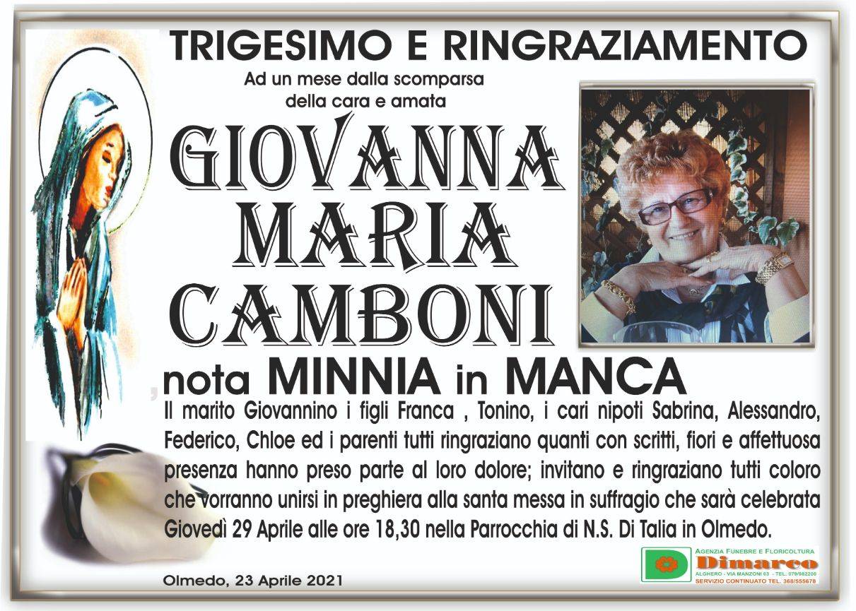 Giovanna Maria Camboni