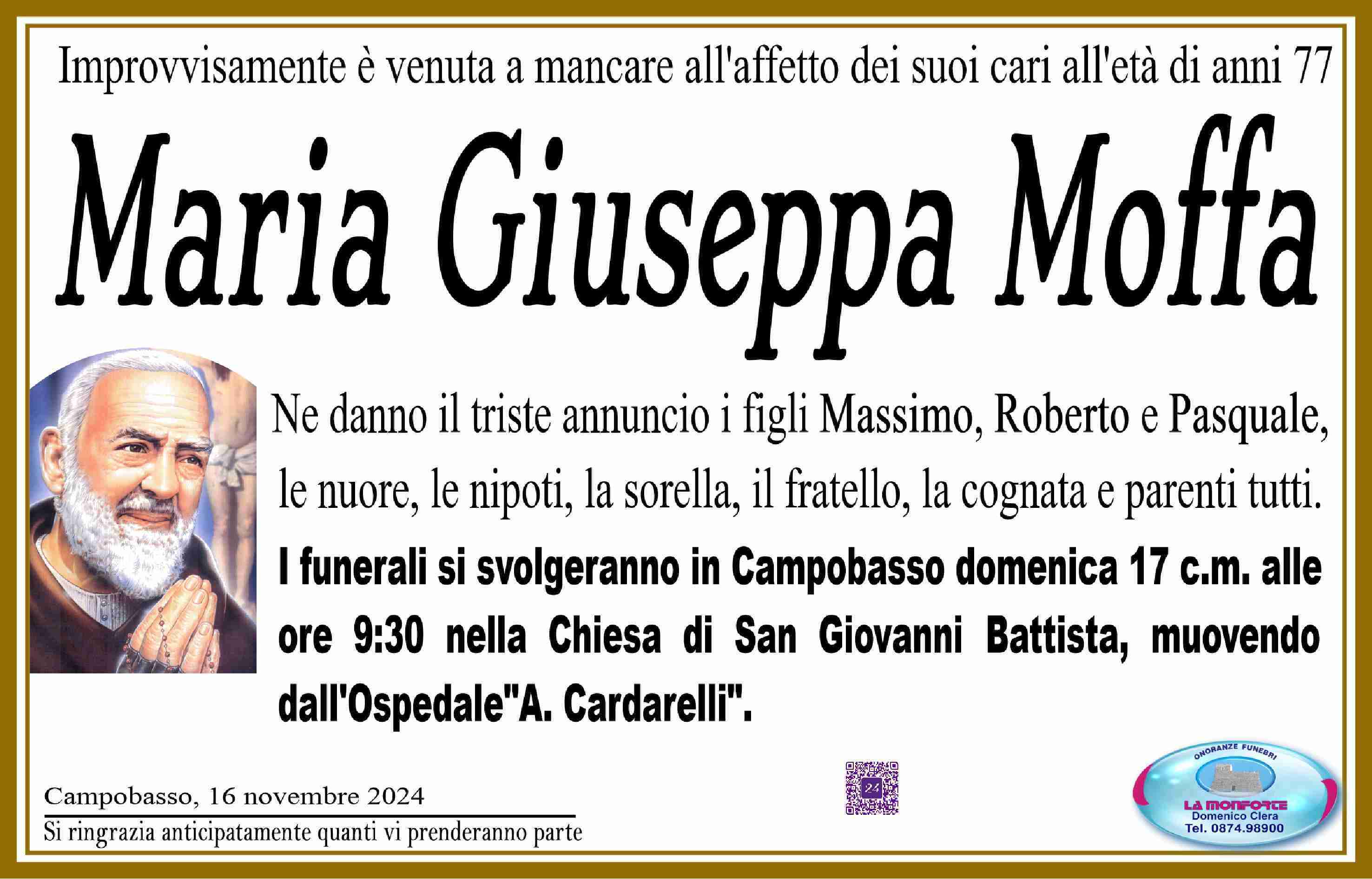 Maria Giuseppa Moffa