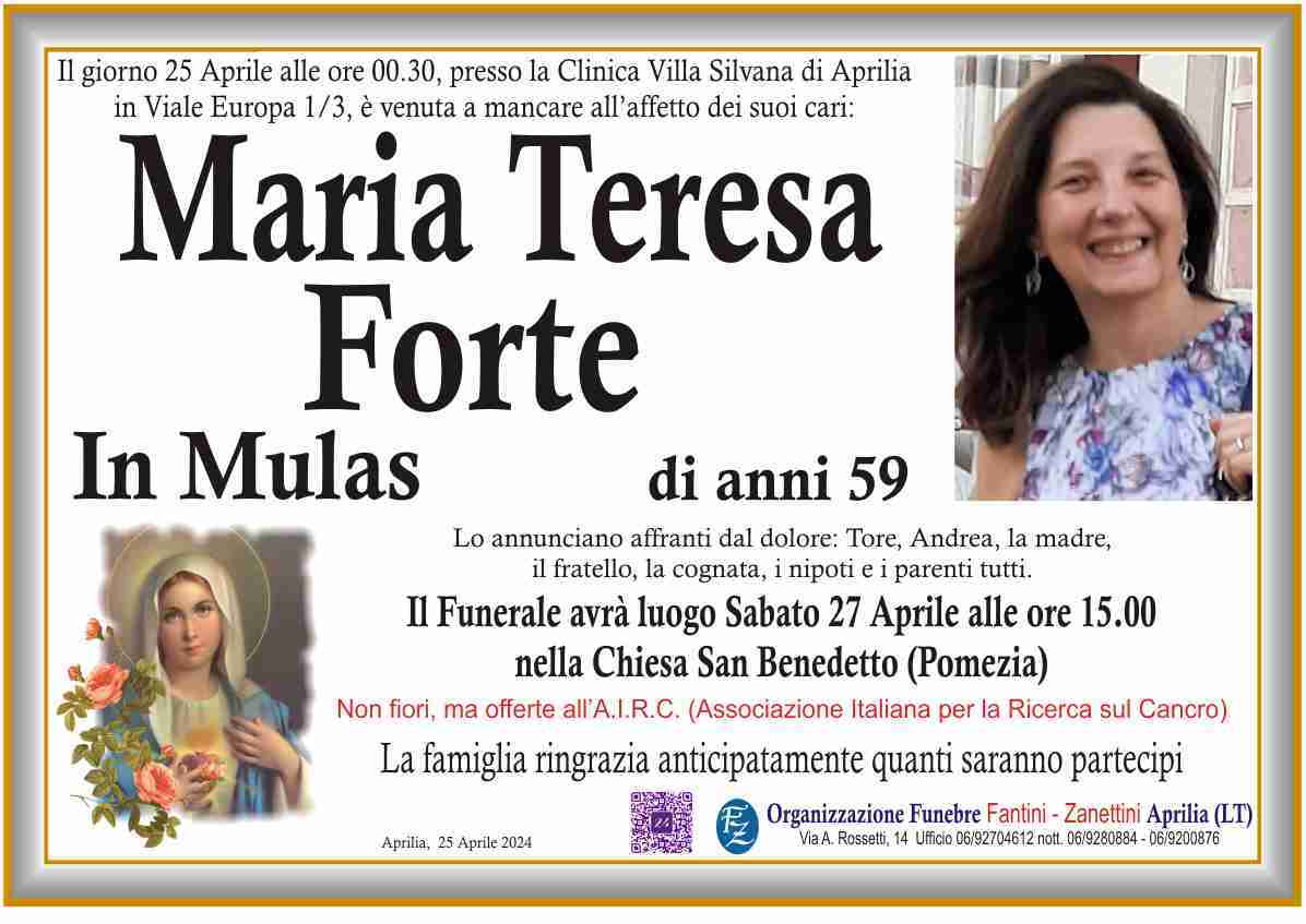 Maria Teresa Forte