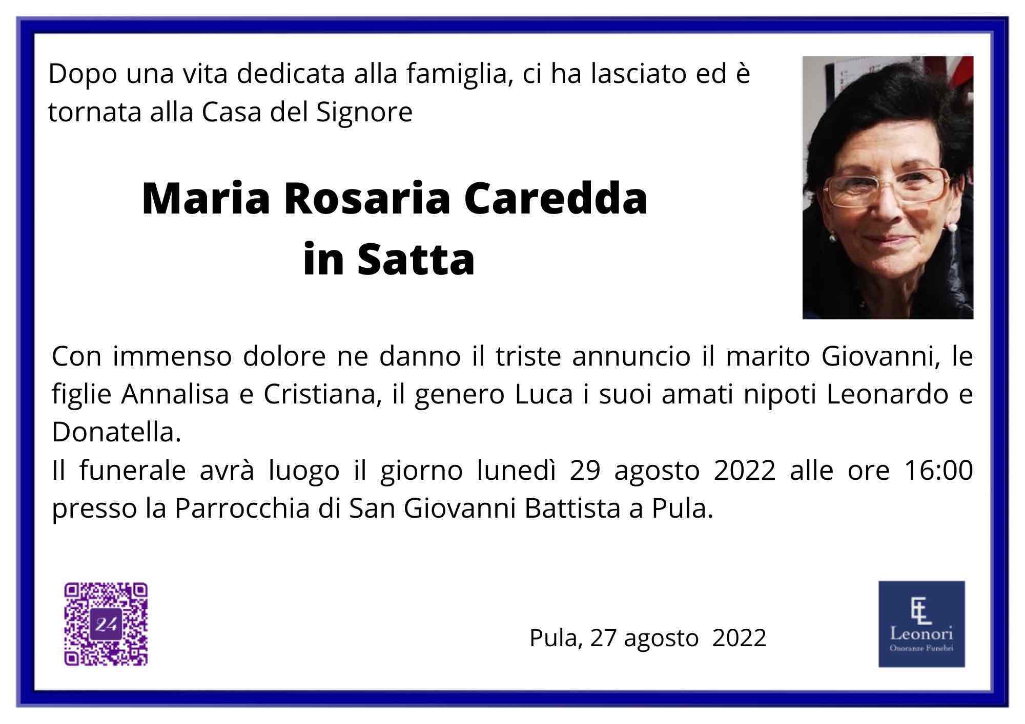 Maria Rosaria Caredda