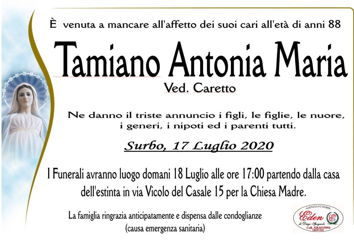 Antonia Maria Tamiano