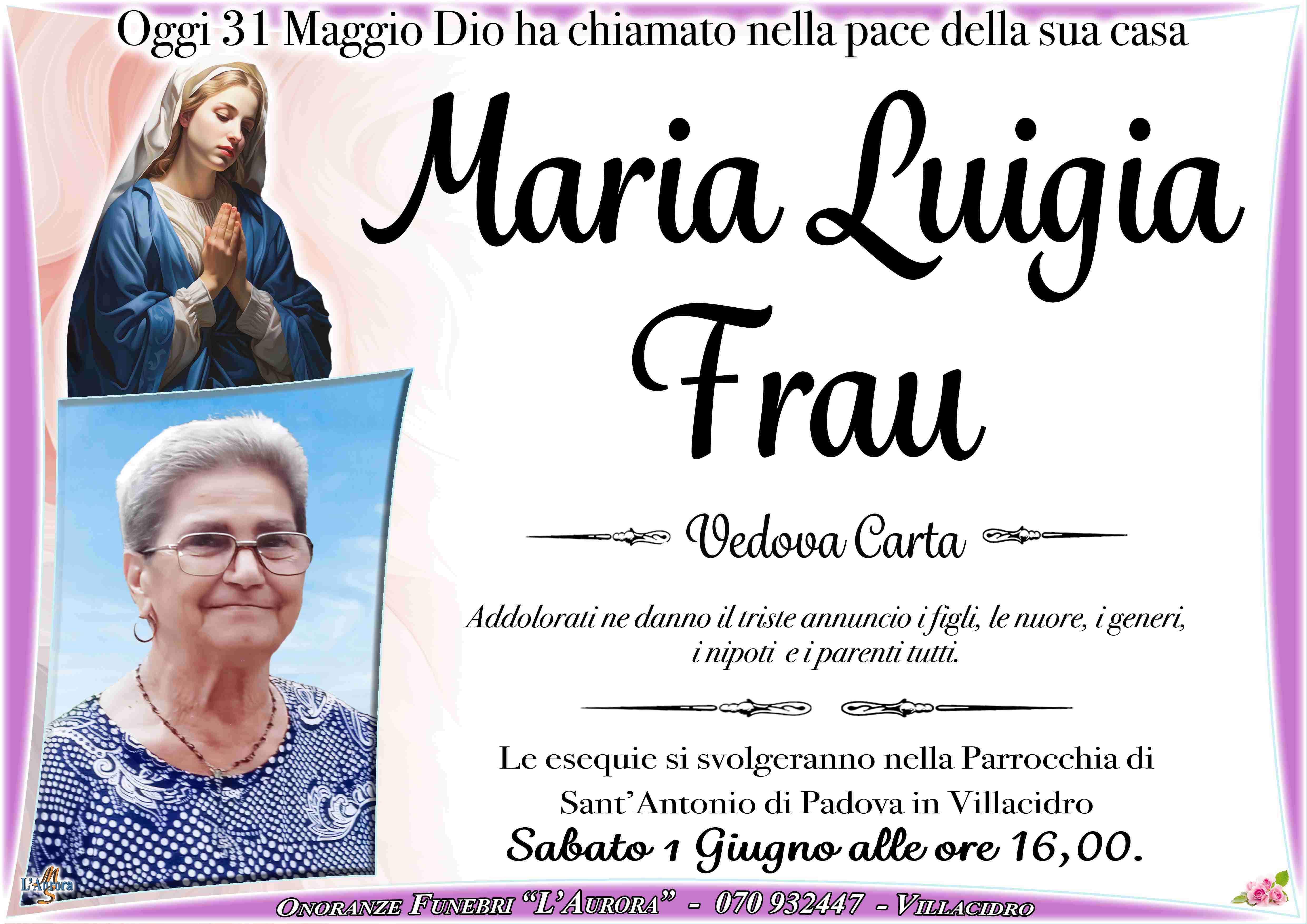 Maria Luigia Frau