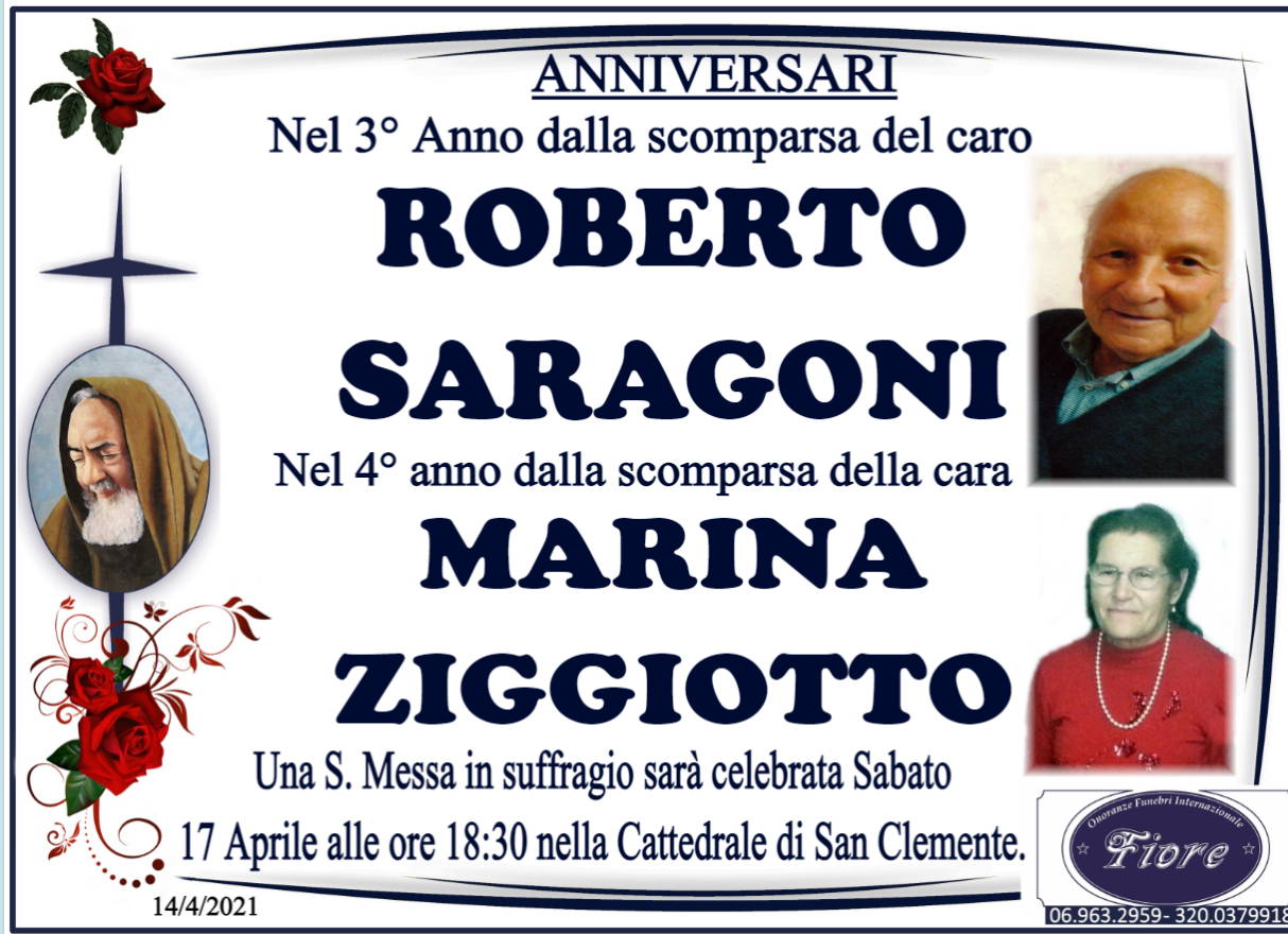 Roberto Saragoni e Marina Ziggiotto