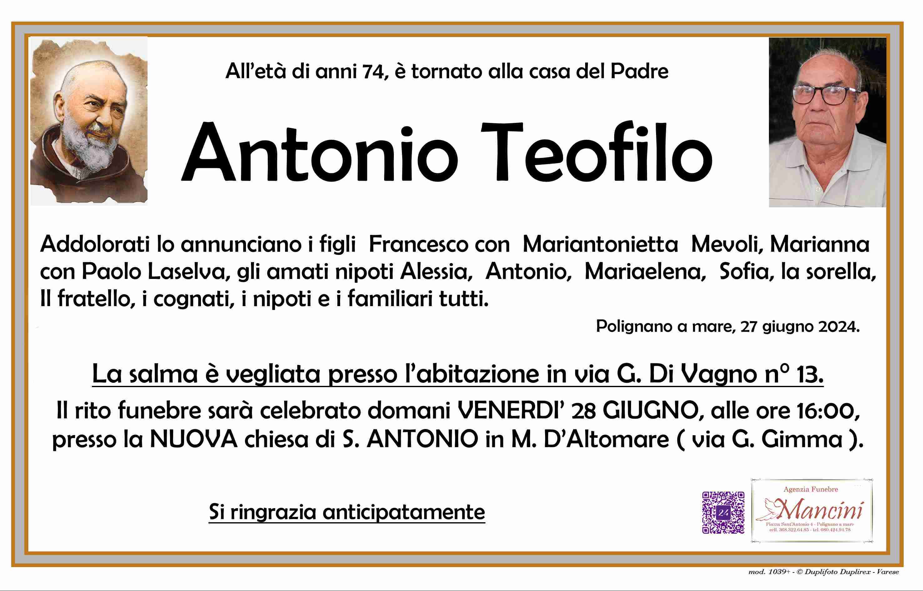 Teofilo Antonio