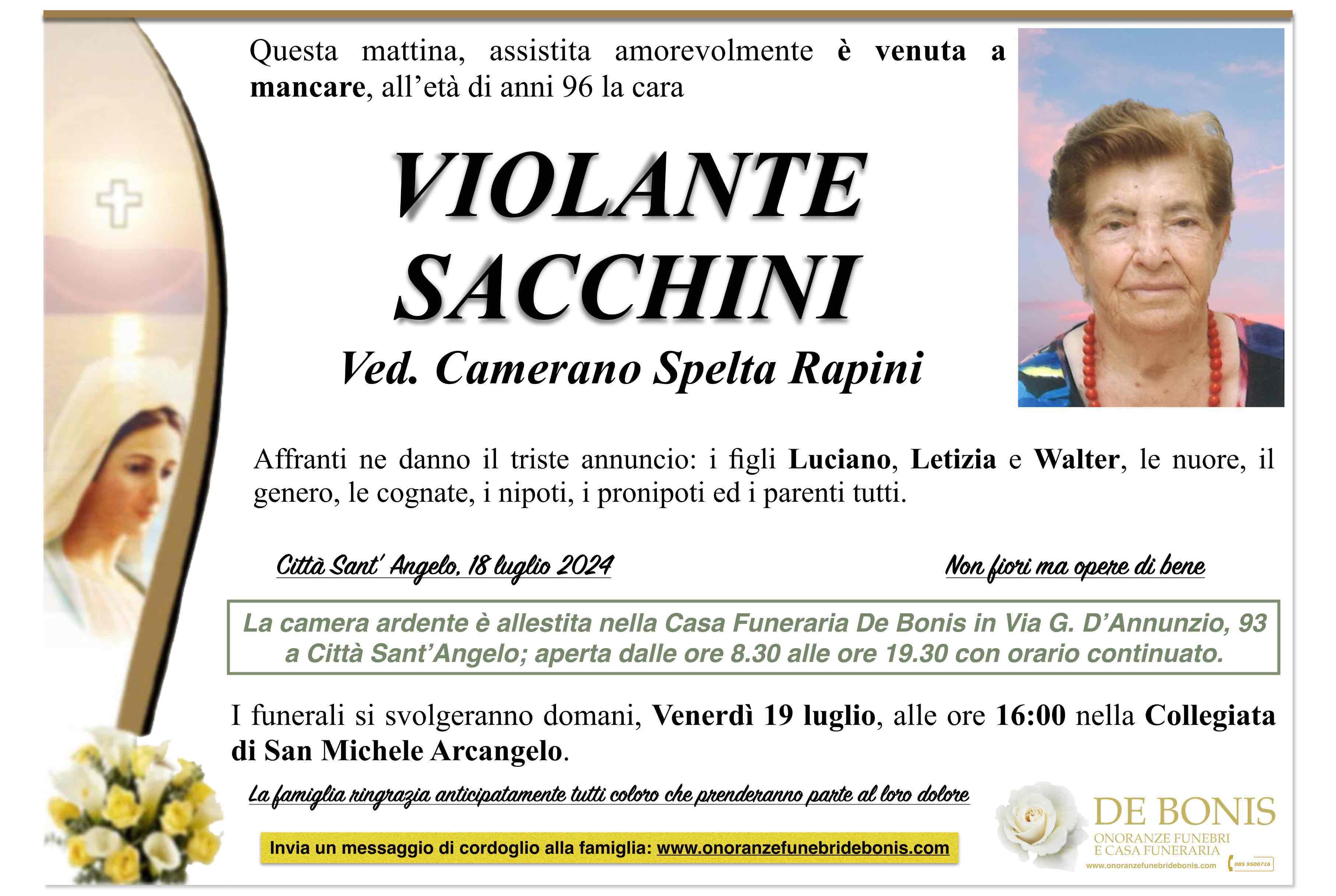 Violante Sacchini