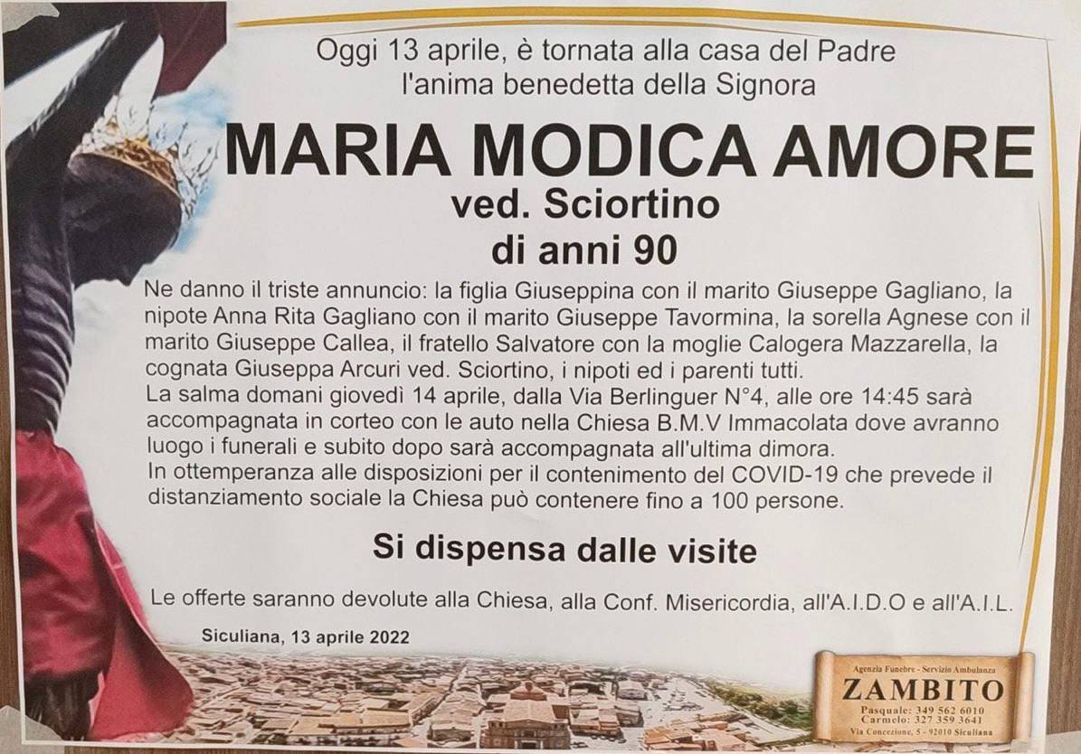 Maria Modica Amore