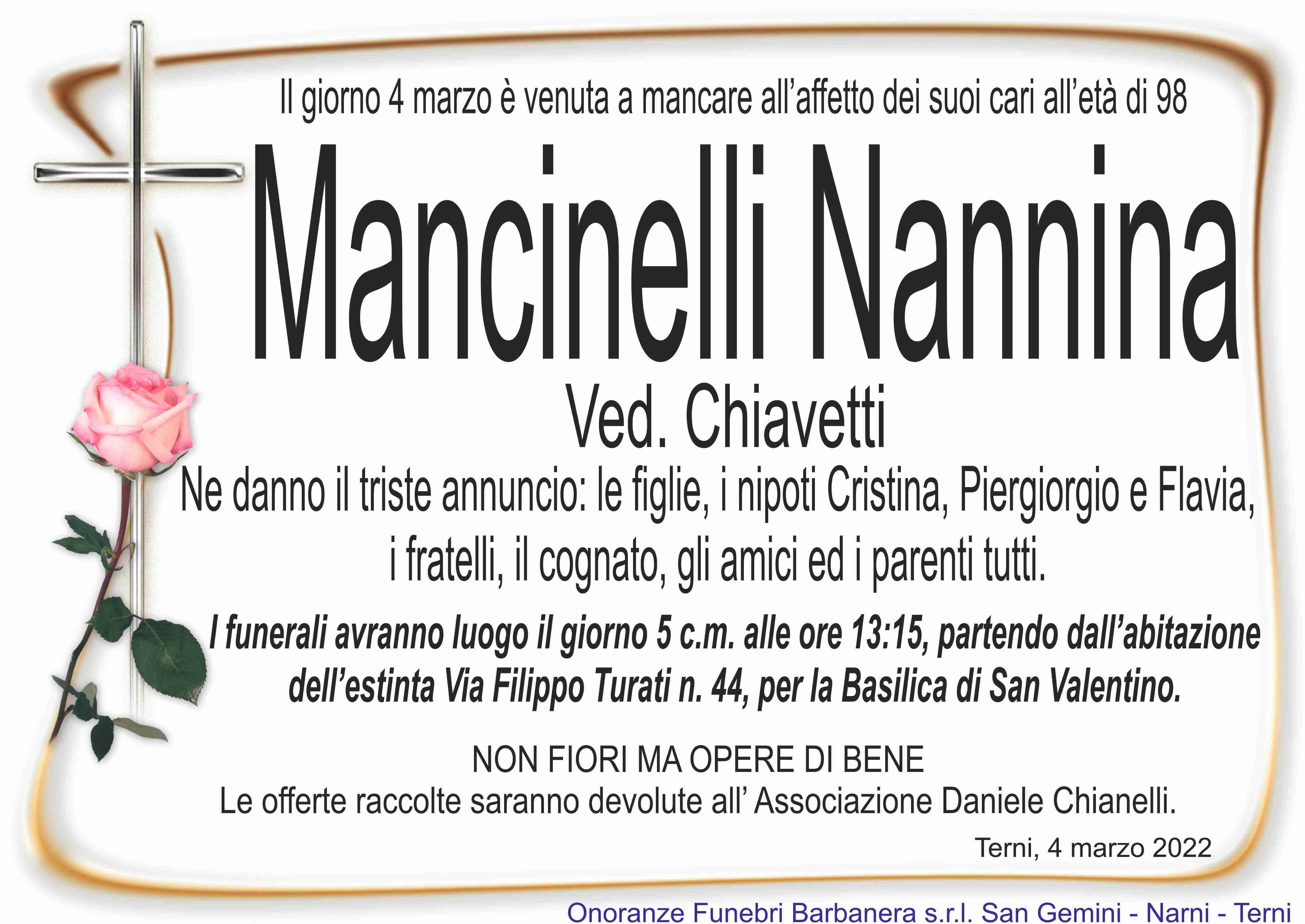 Nannina Mancinelli