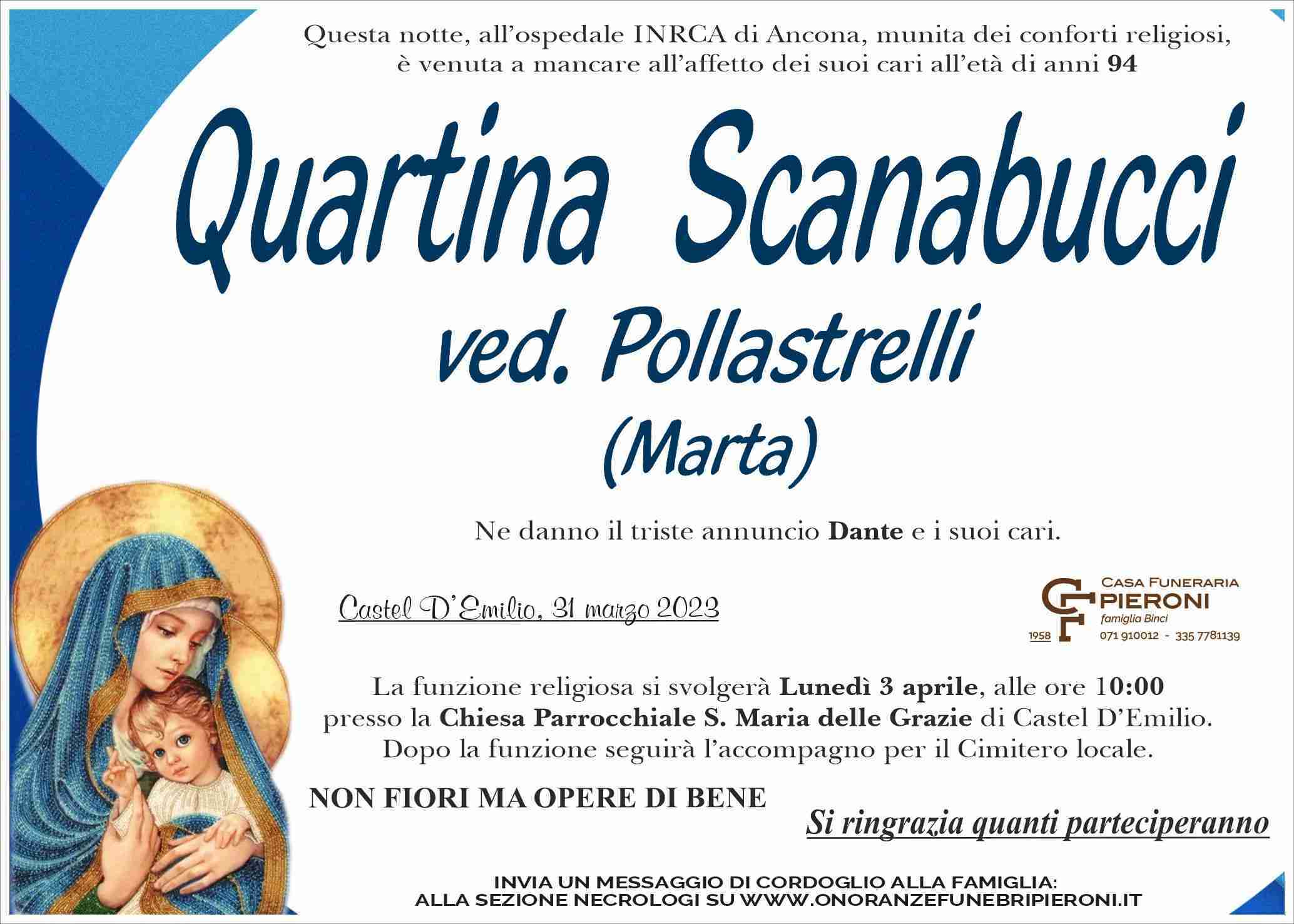 Quartina (Marta) Scanabucci