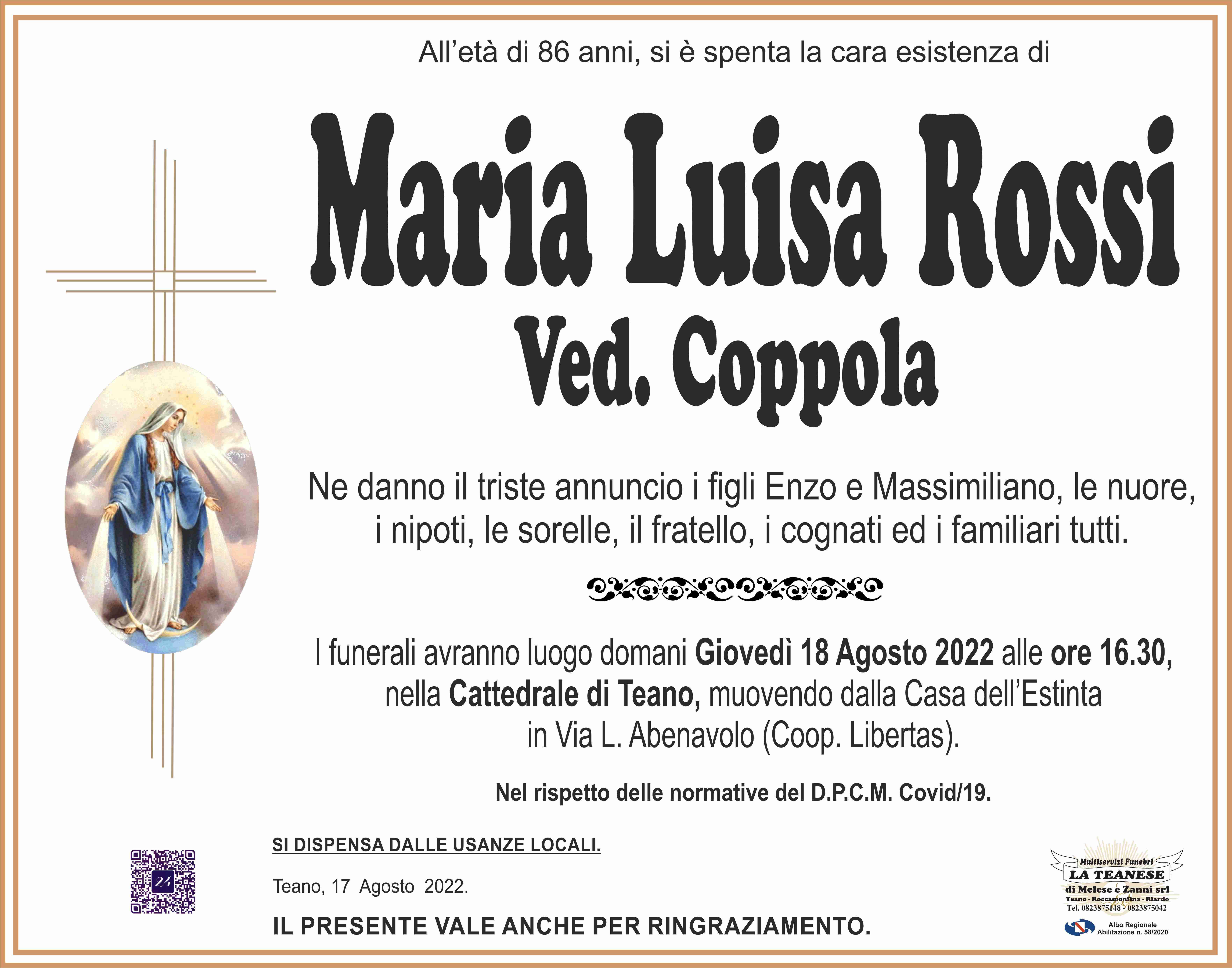Maria Luisa Rossi