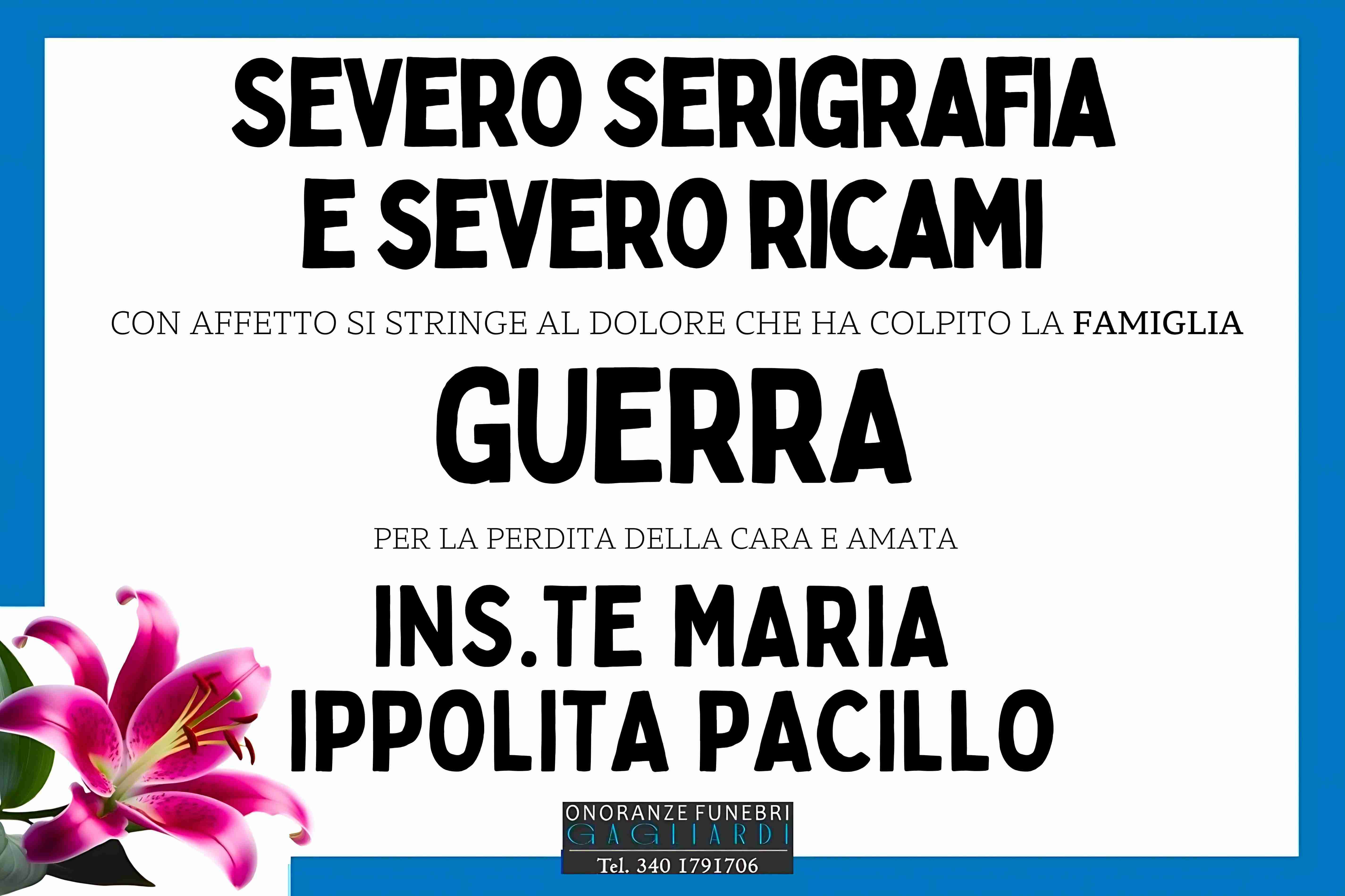 Ins.te Maria Ippolita Pacillo