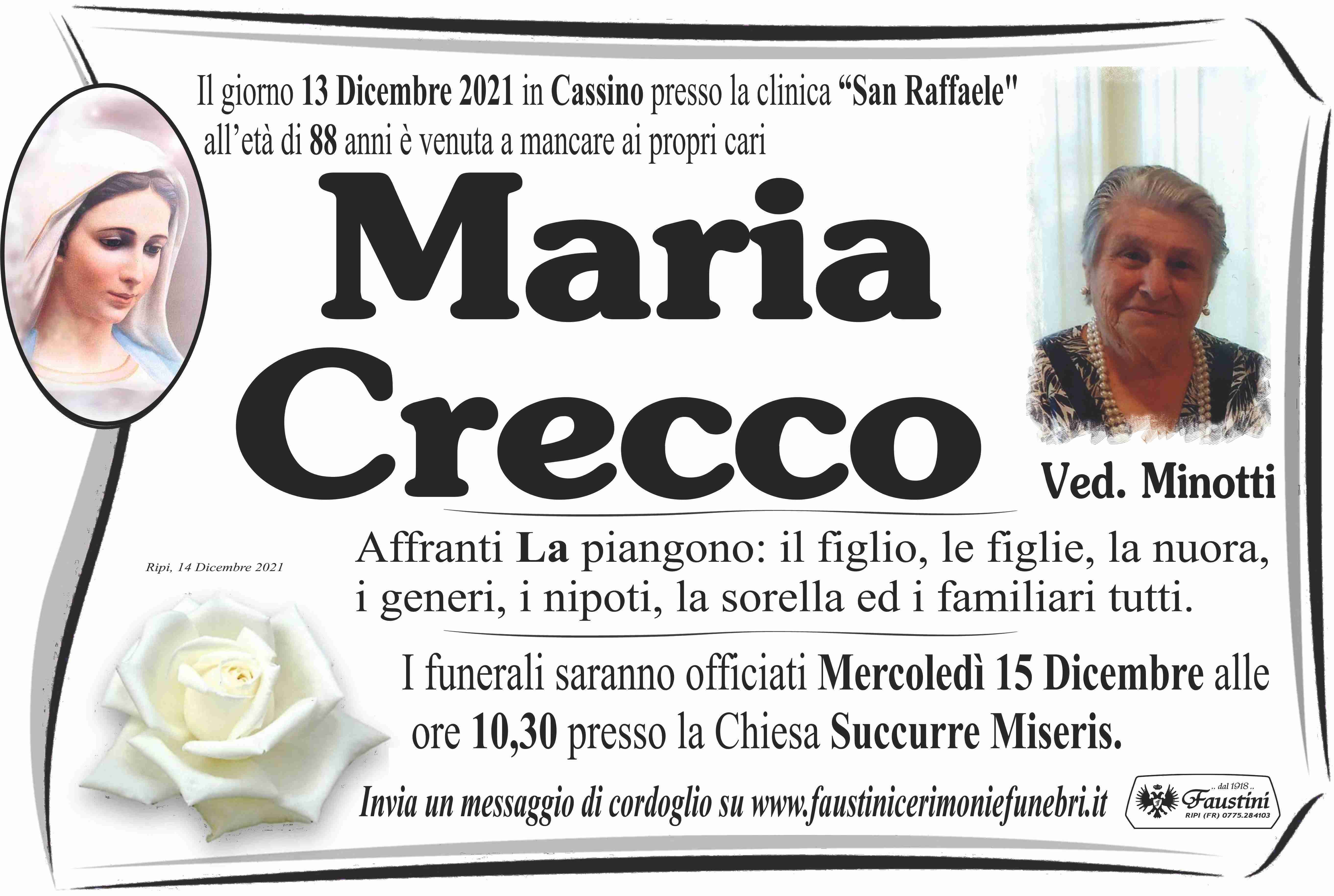Maria Crecco