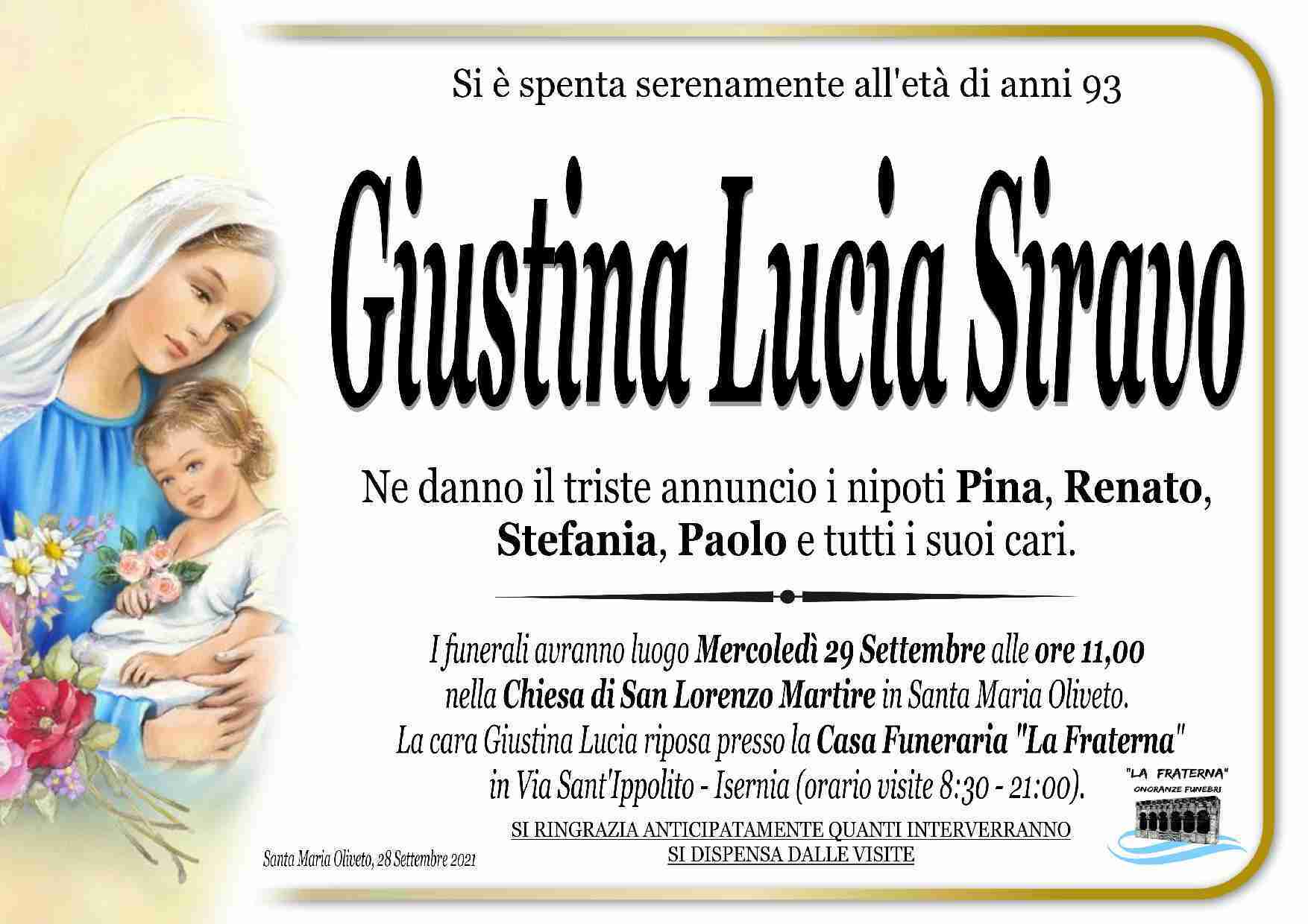Giustina Lucia Siravo