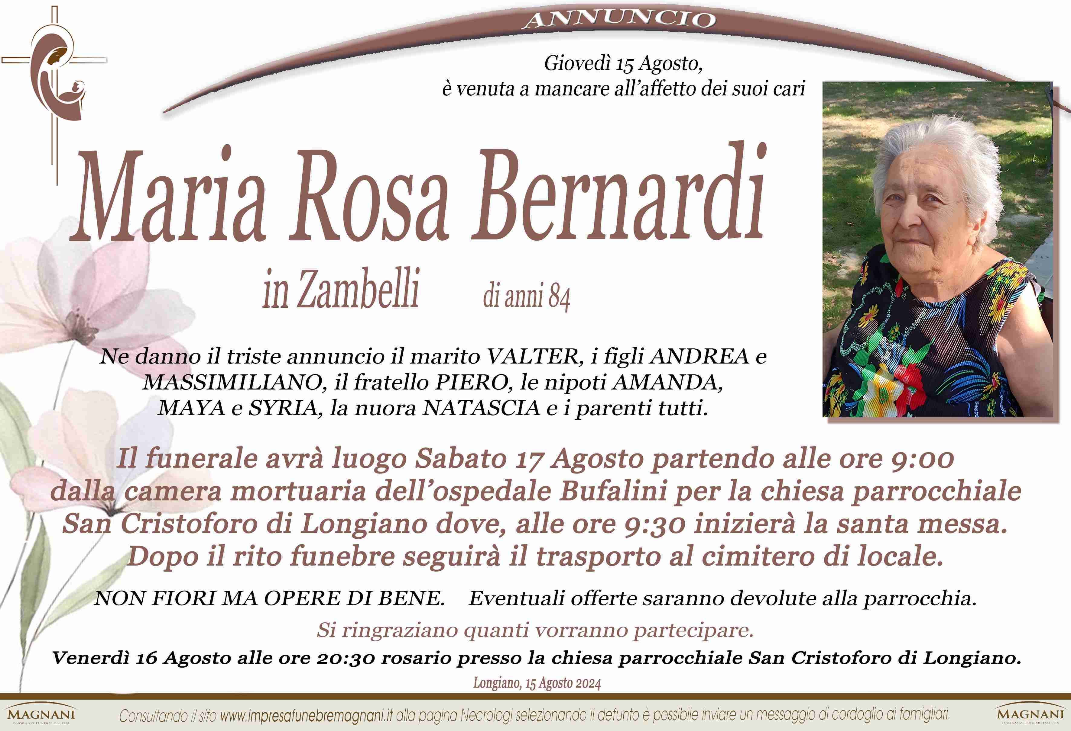 Maria Rosa Bernardi