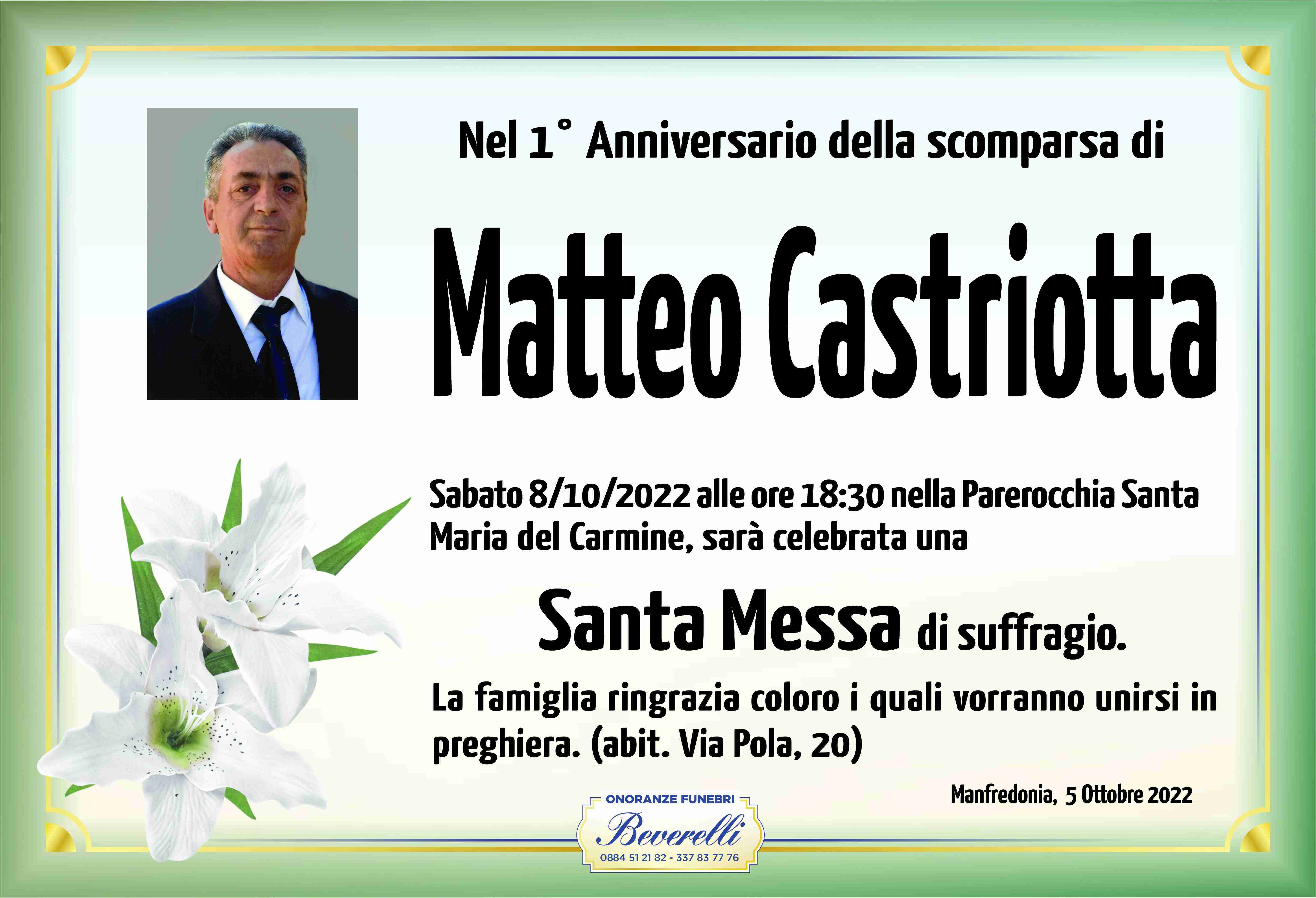 Matteo Castriotta