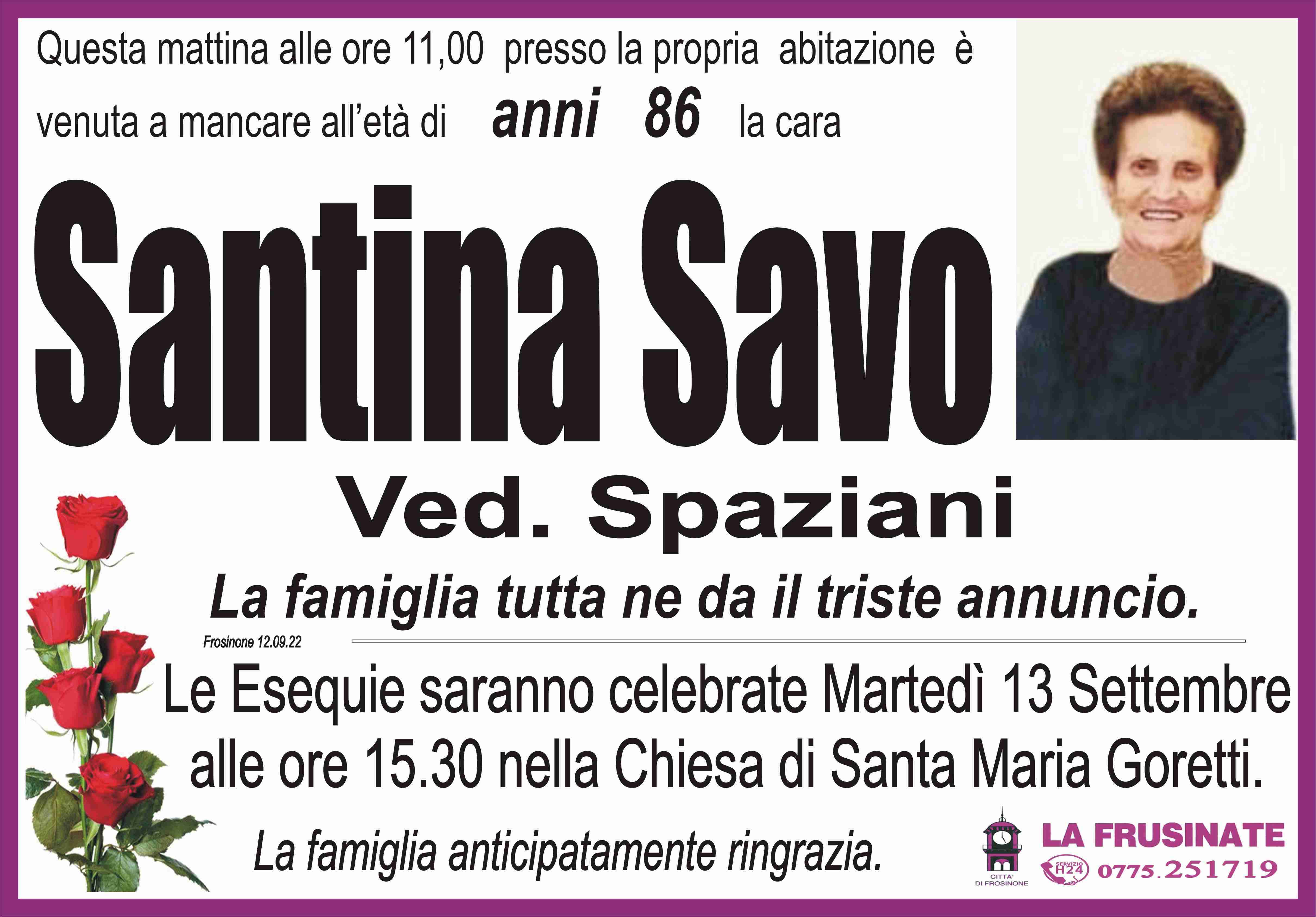 Santina Savo