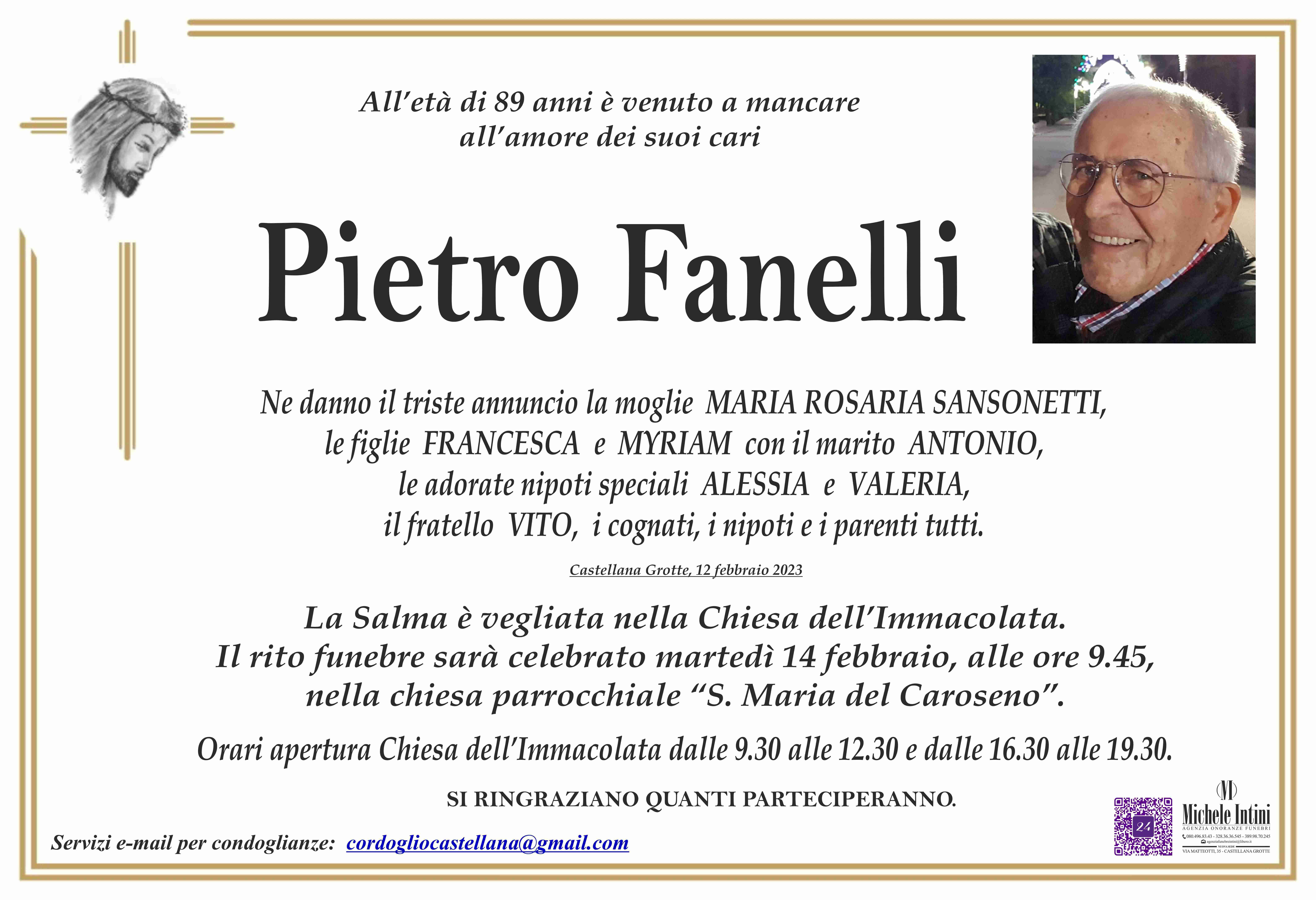 Pietro fanelli