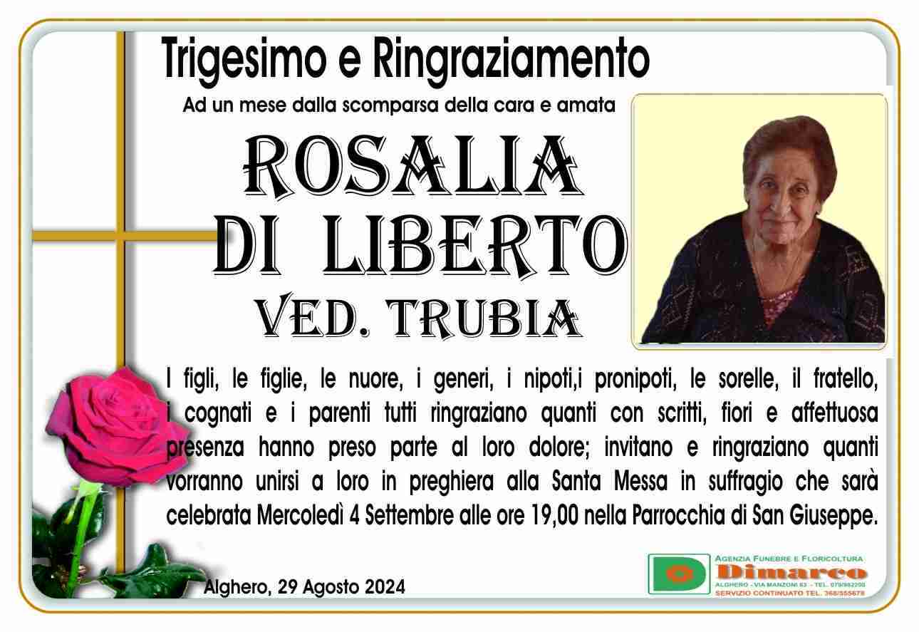 Rosalia Di Liberto ved. Trubia