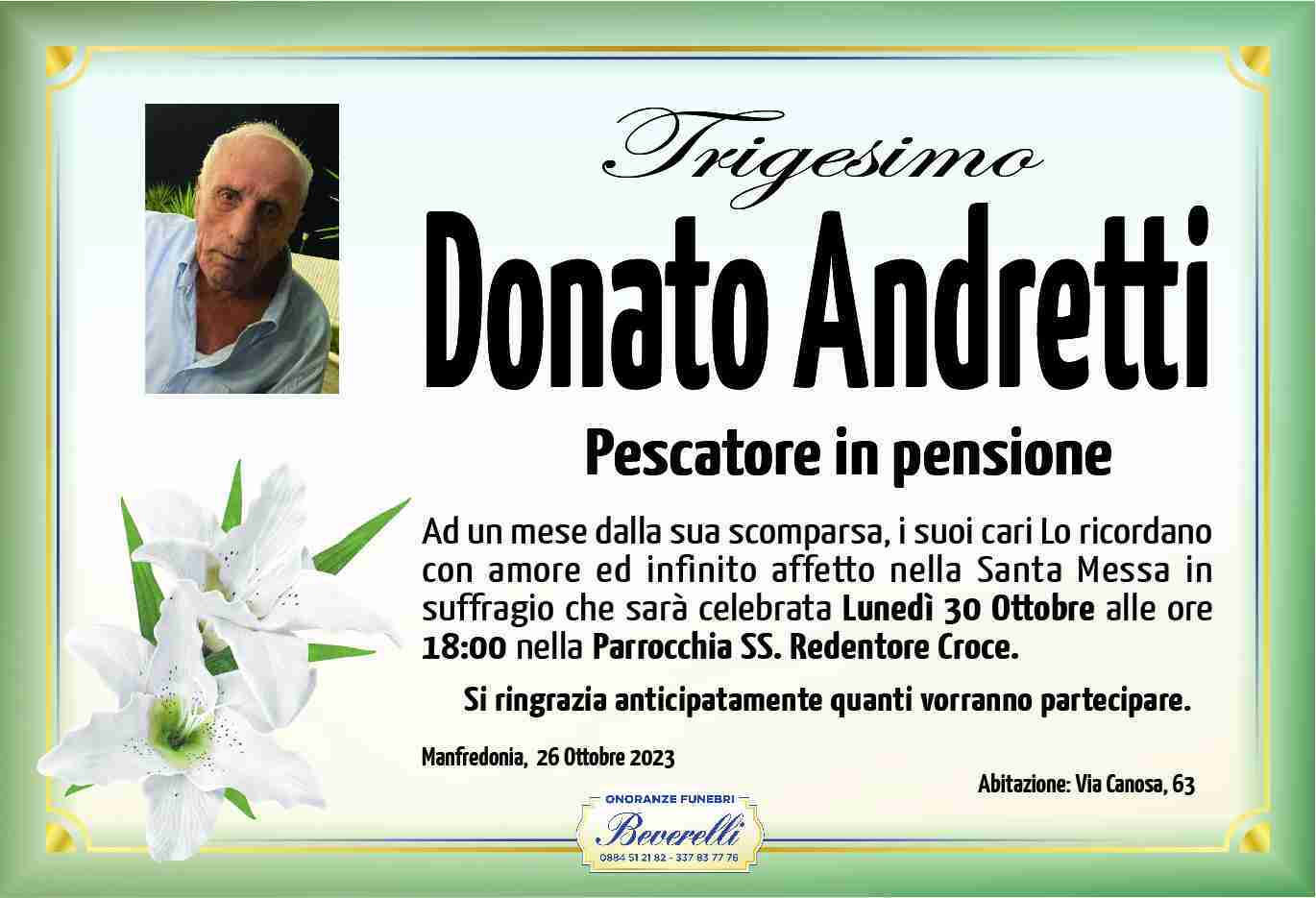 Donato Andretti