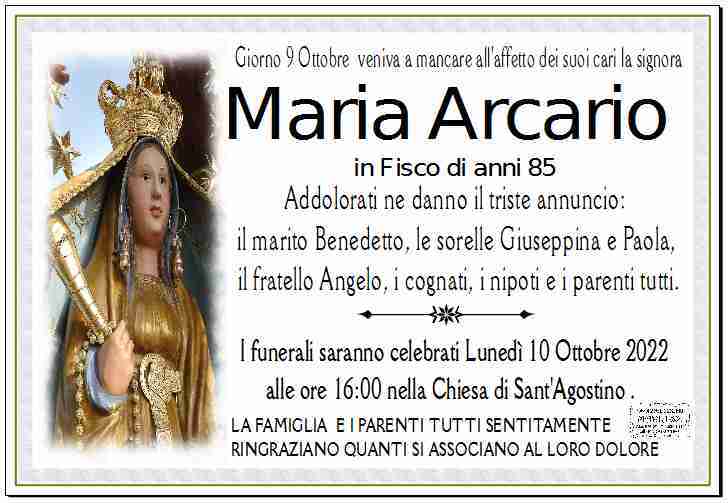 Maria Arcario