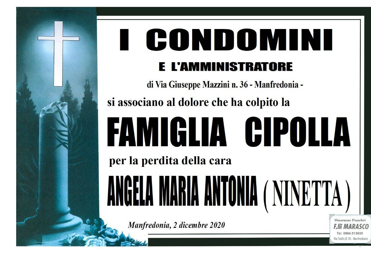 Angela Maria Antonia (Ninetta) Cipolla (P1)