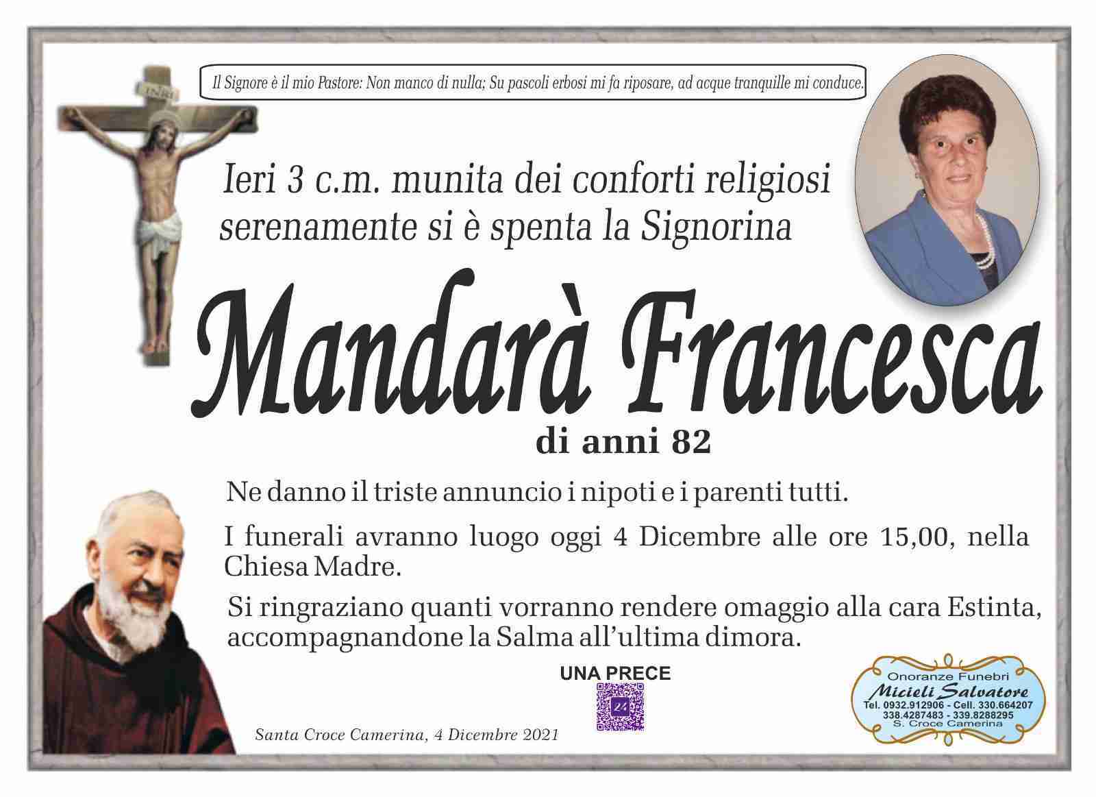 Francesca Mandarà