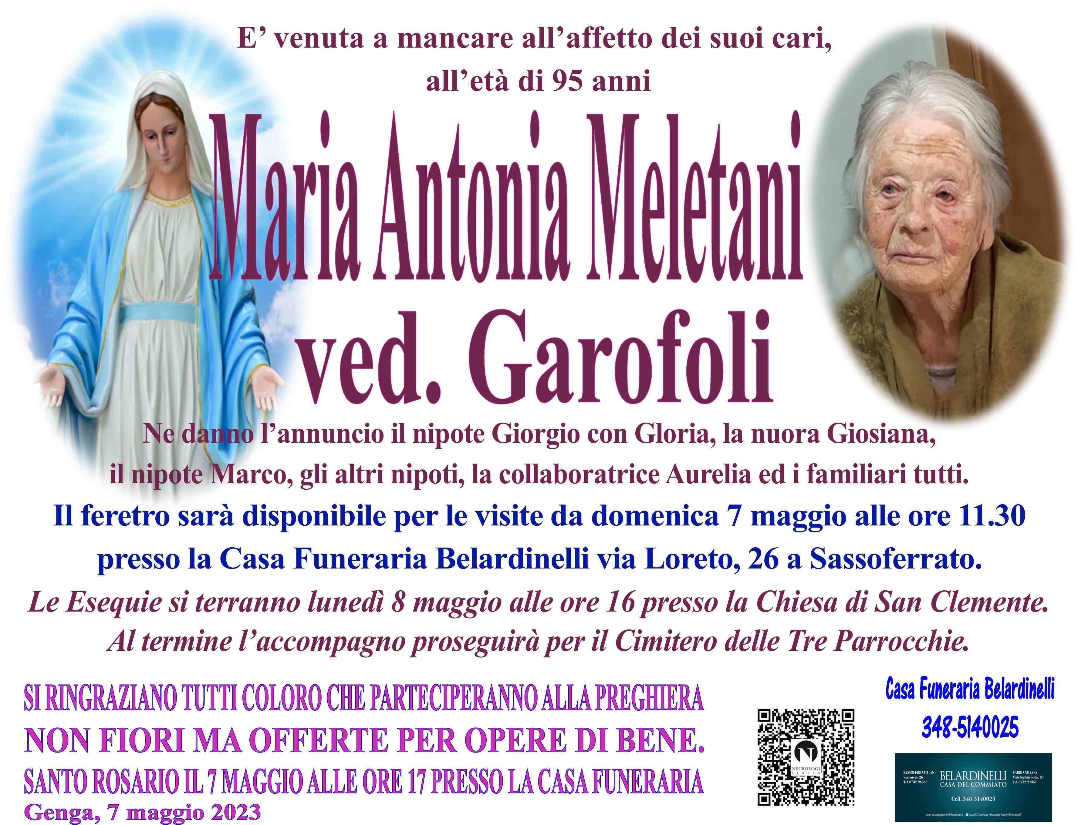 Maria Antonia Meletani