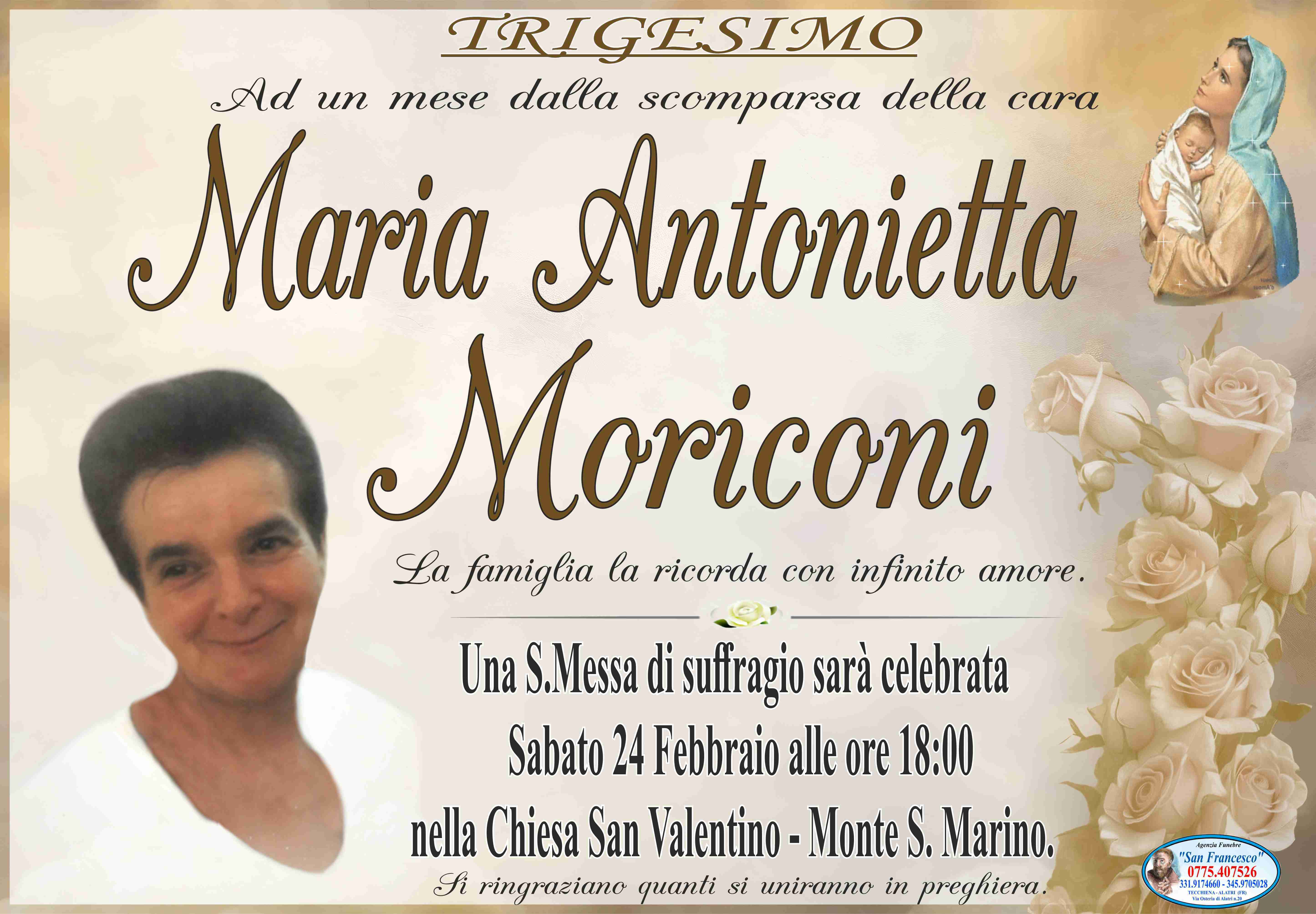 Maria Antonietta Moriconi