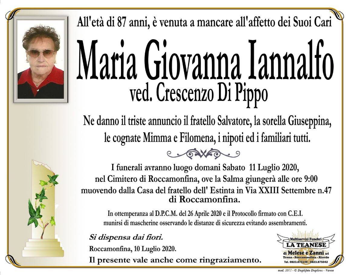 Maria Giovanna Iannalfo