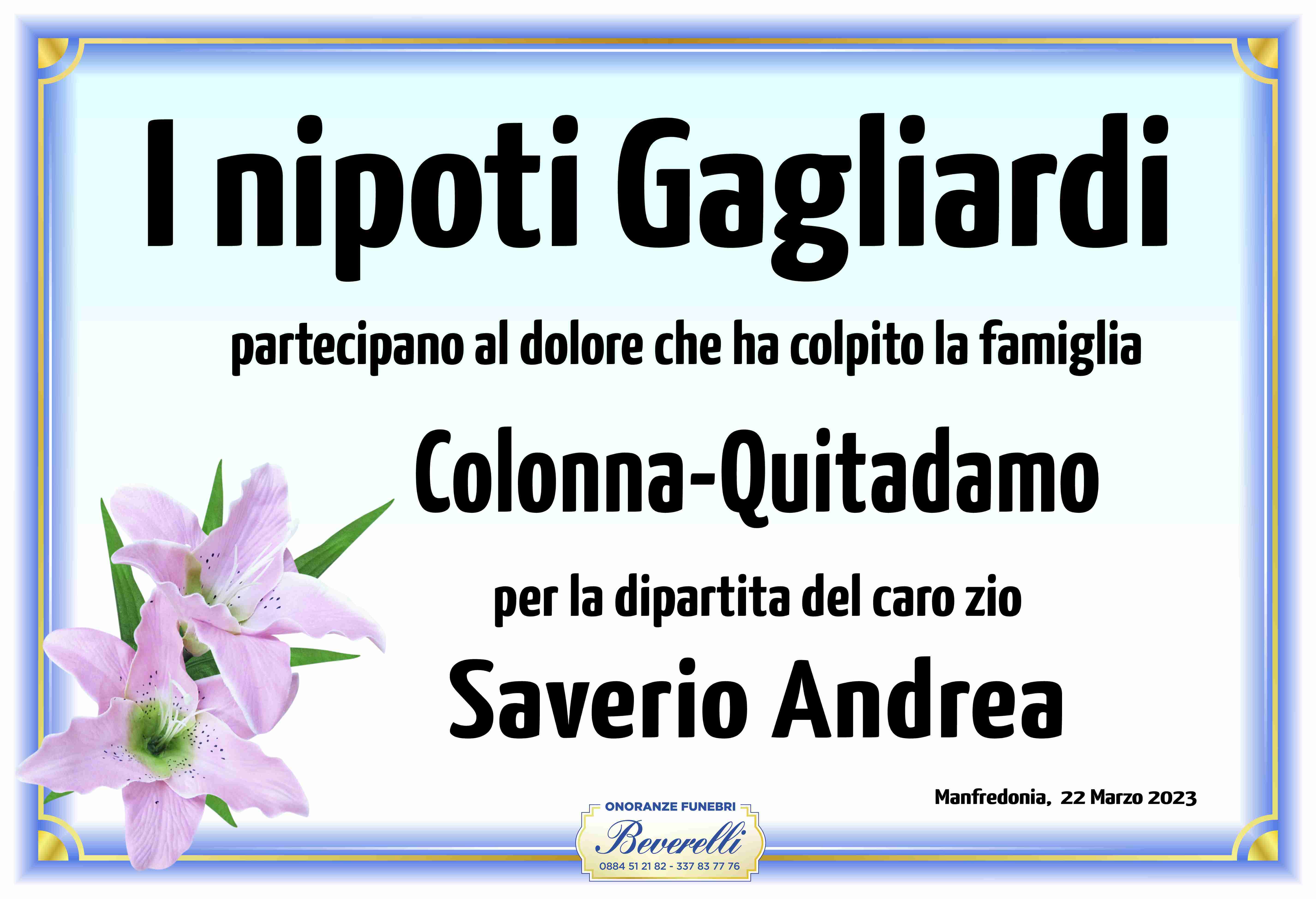 Saverio Andrea Colonna