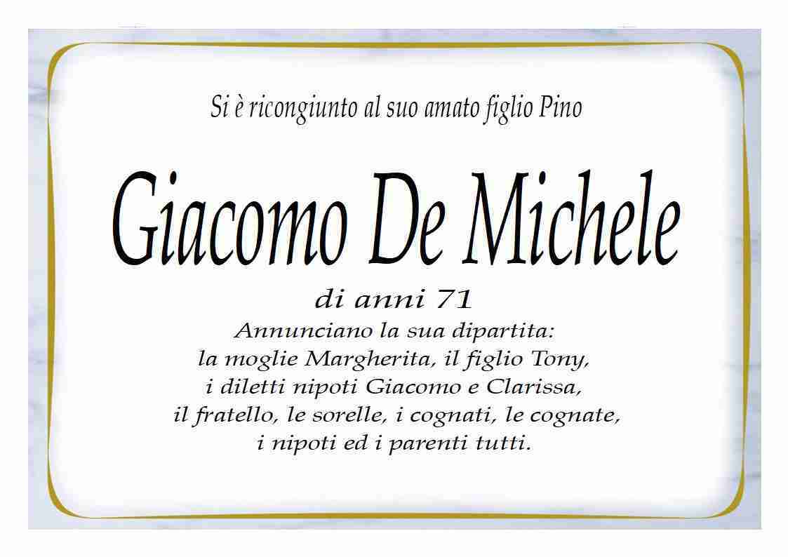 Giacomo De Michele