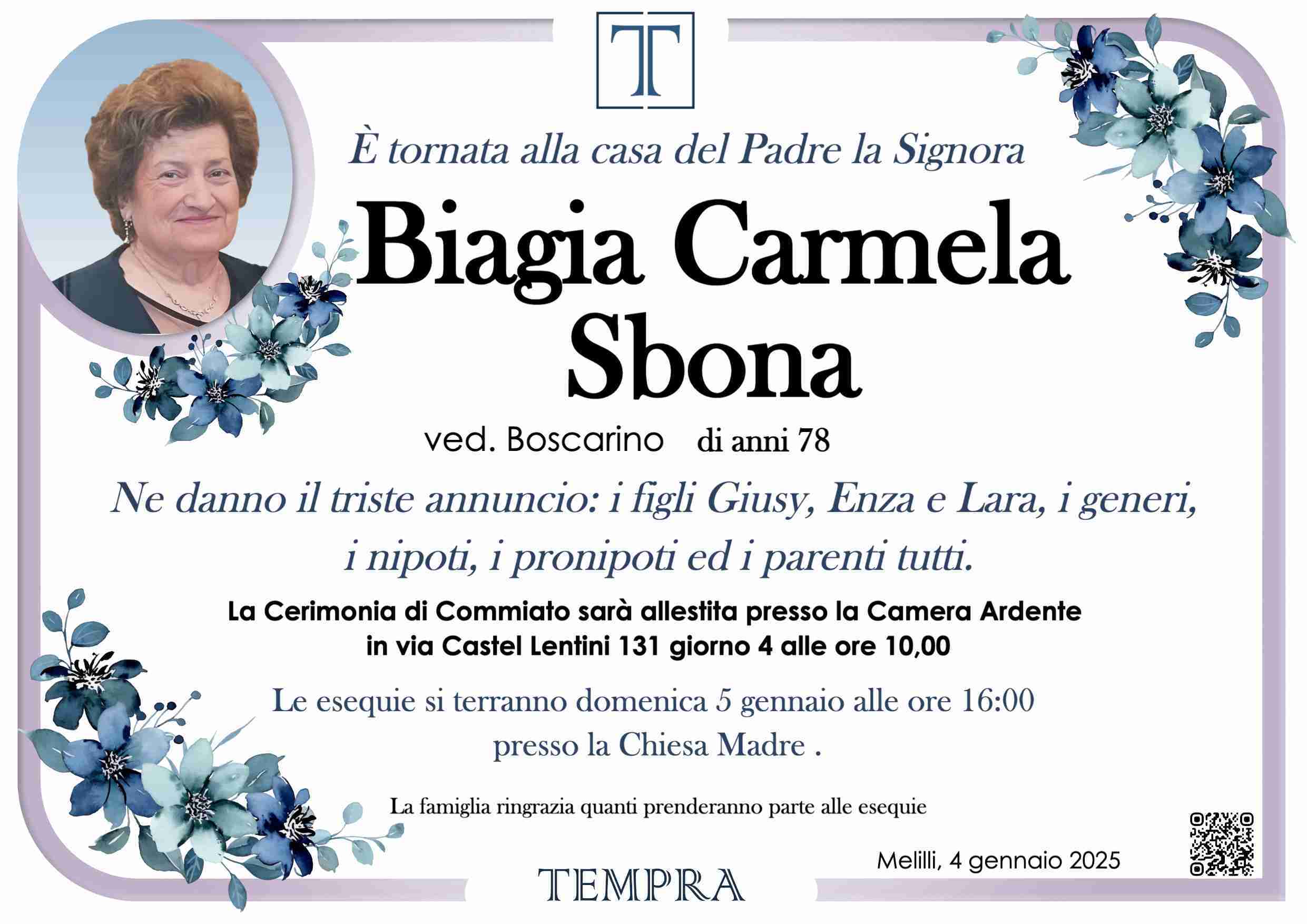 Biagia Sbona