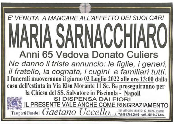 Maria Sarnacchiaro