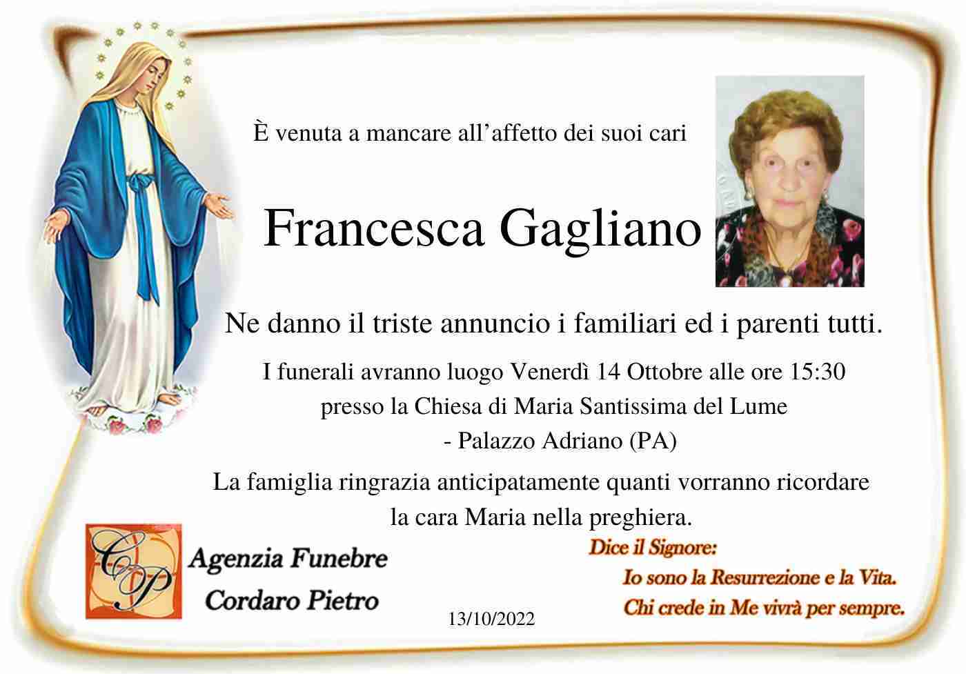 Francesca Gagliano