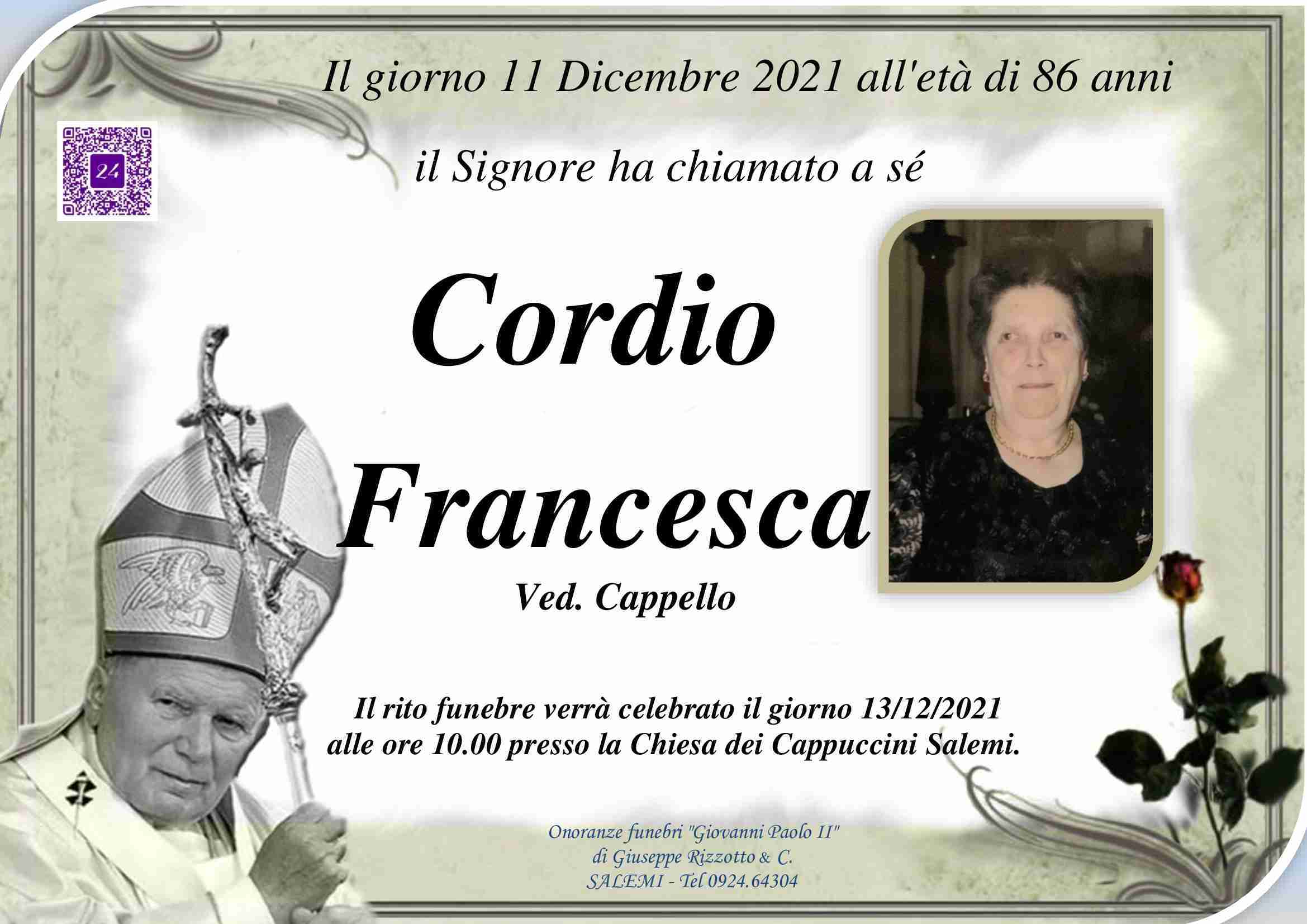 Francesca Cordio