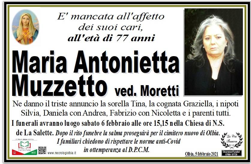 Maria Antonia Muzzetto