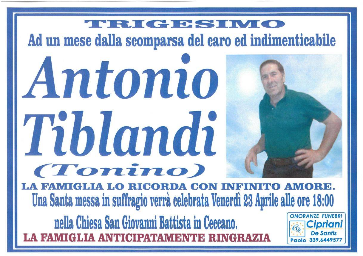 Antonio Tiblandi