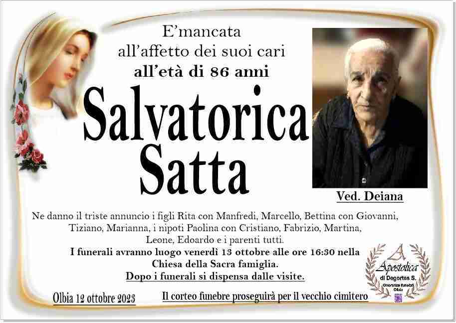 Salvatorica Satta