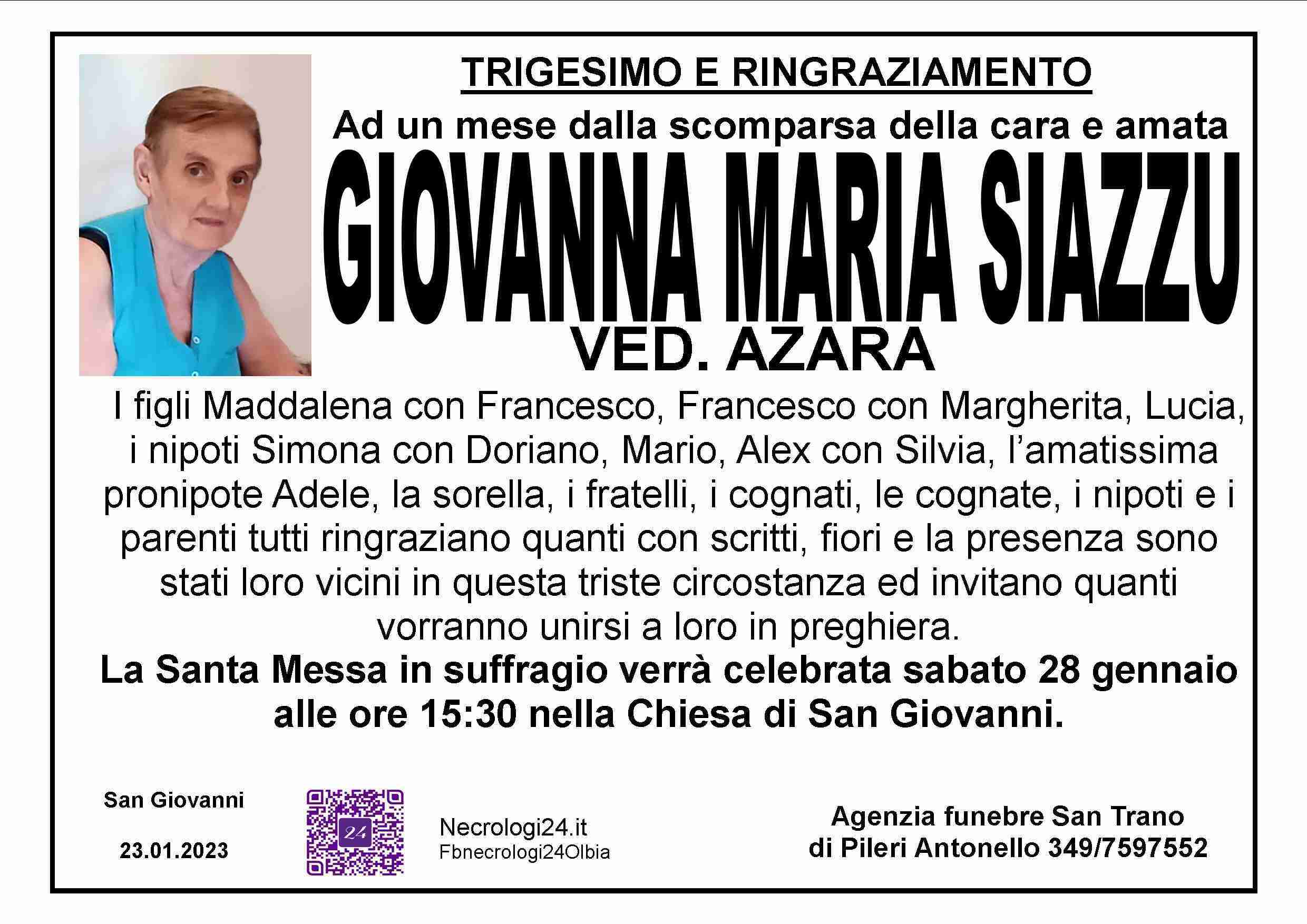 Giovanna Maria Siazzu