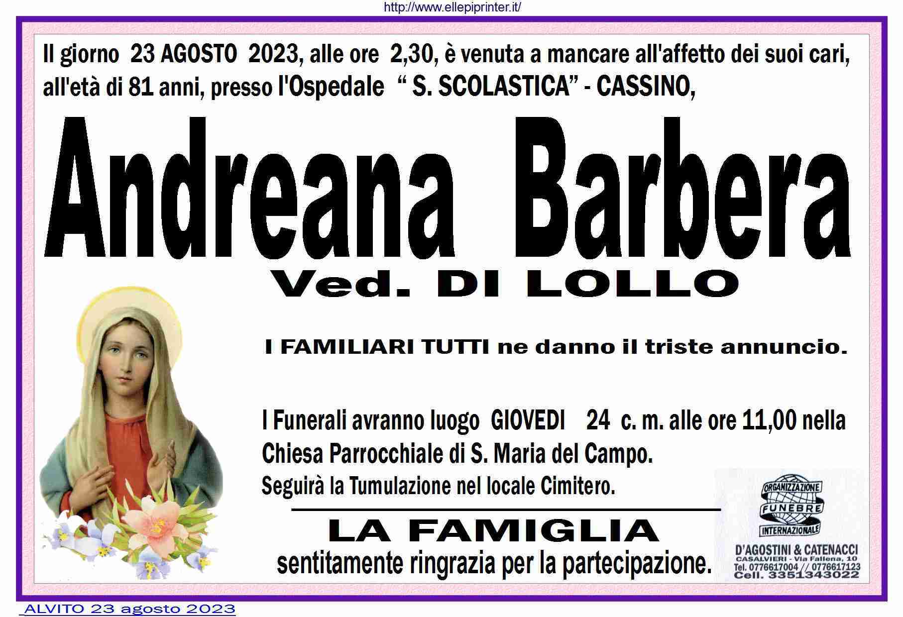 Andreana Barbera