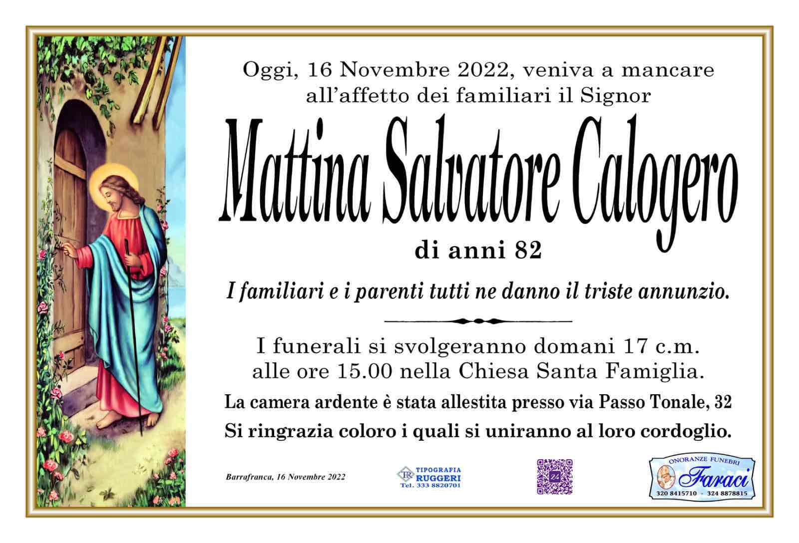 Salvatore Calogero Mattina