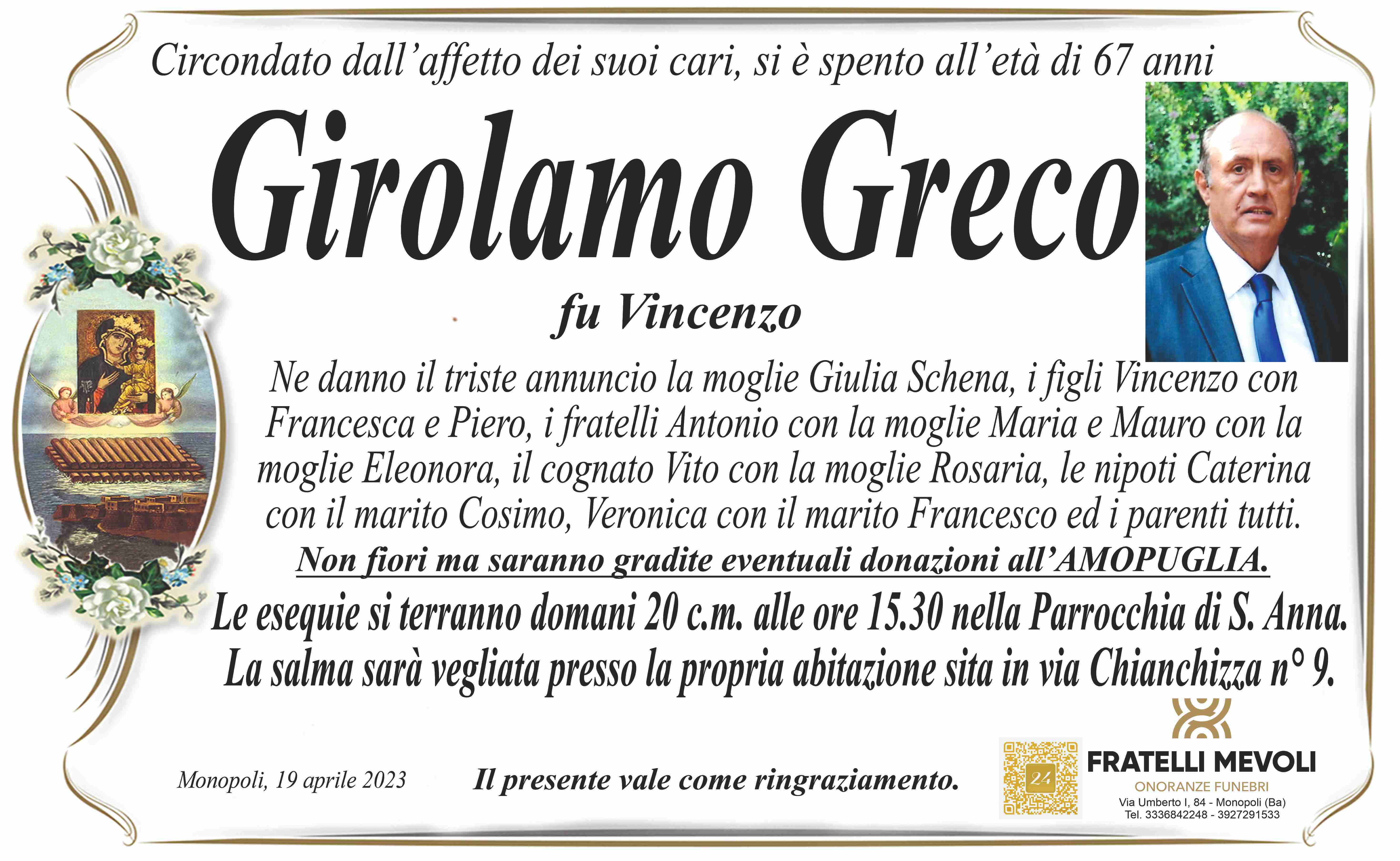 Girolamo Greco
