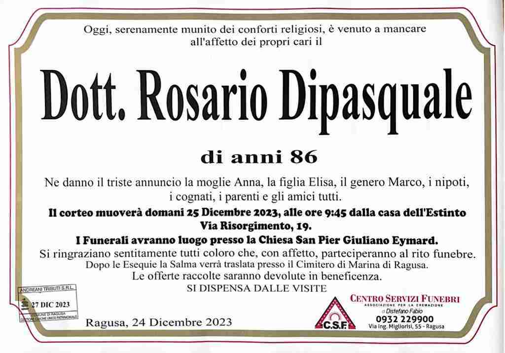 Dipasquale Rosario