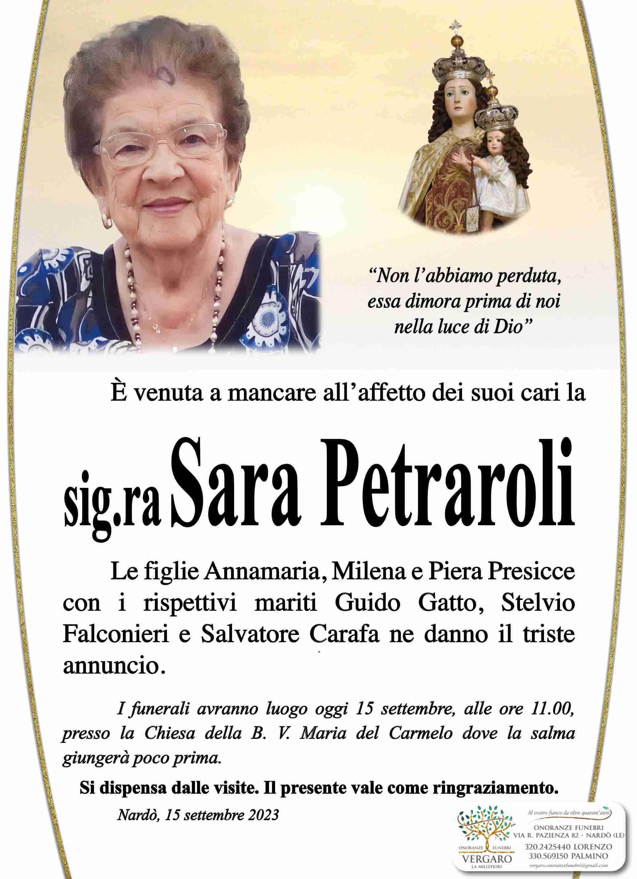 Sara Petraroli