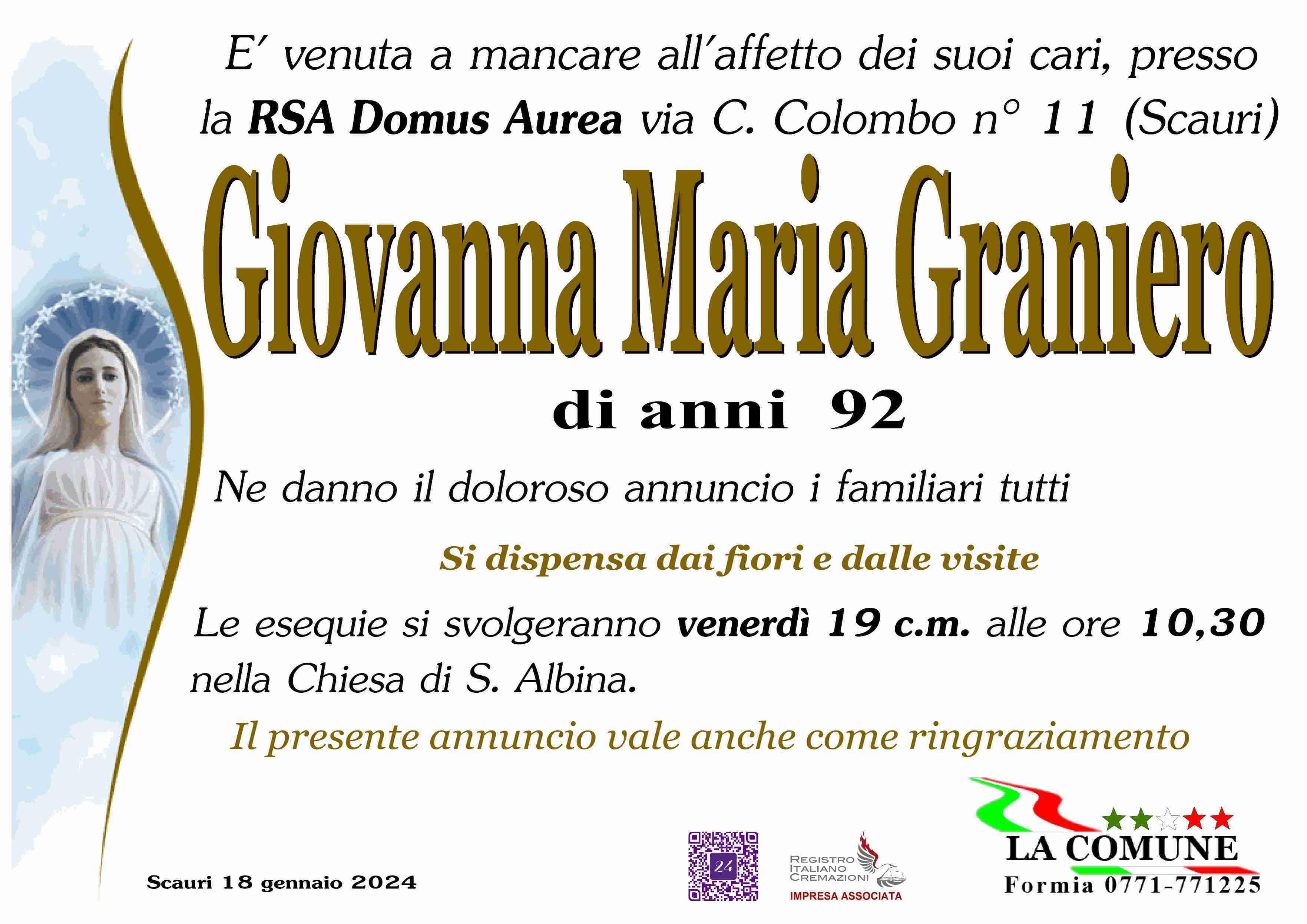 Giovanna Maria Graniero