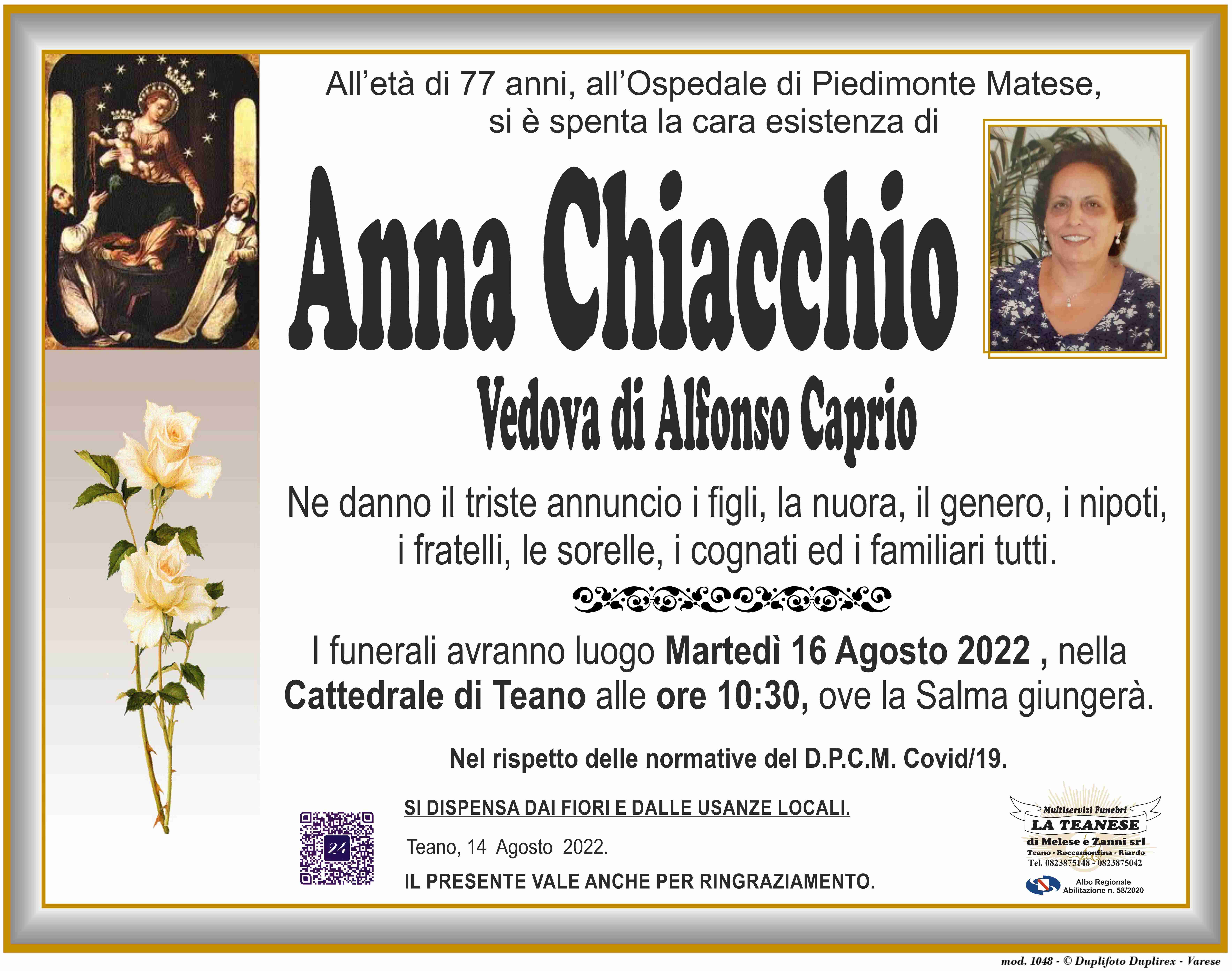Anna Chiacchio