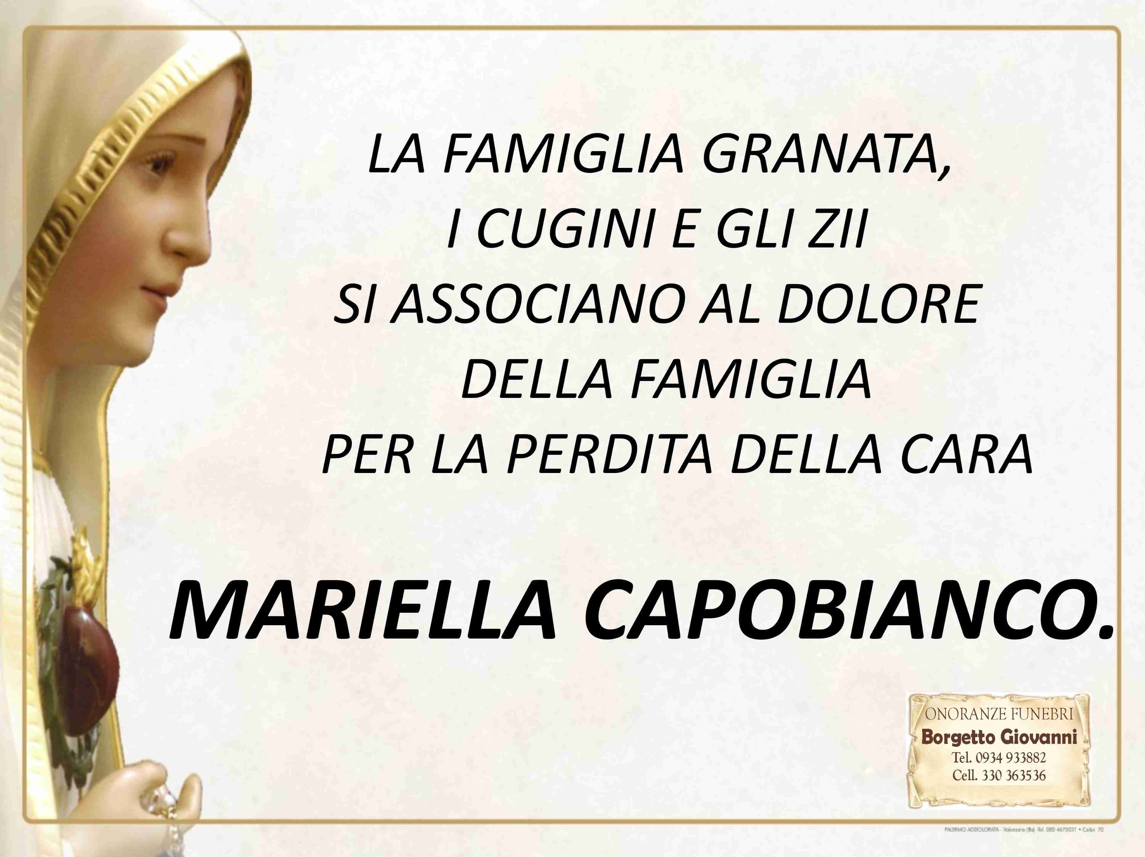 Maria Carmelina Capobianco