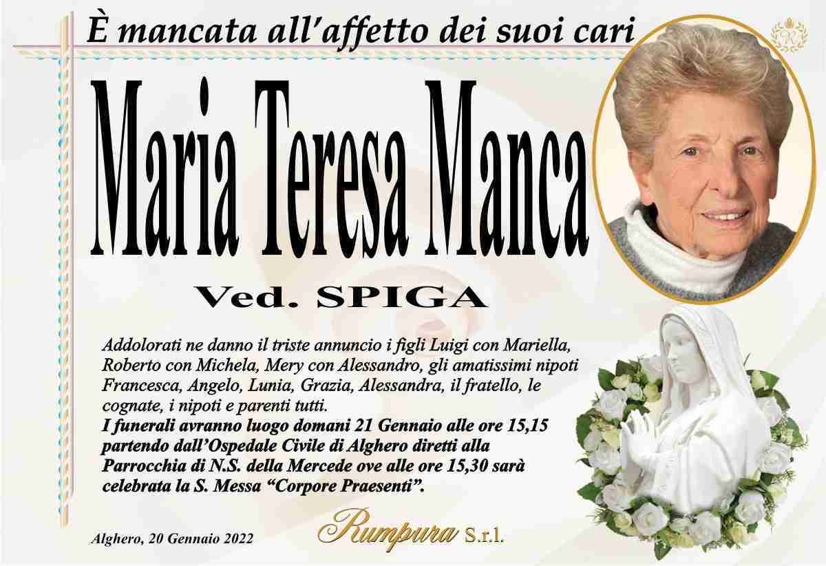 Maria Teresa Manca